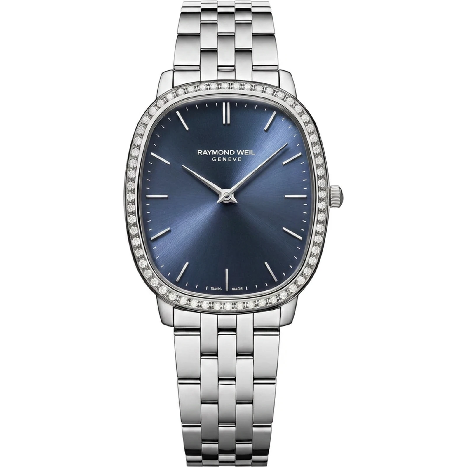 Raymond Weil Toccata Heritage, Blue dial, diamonds 5280-STS-50001