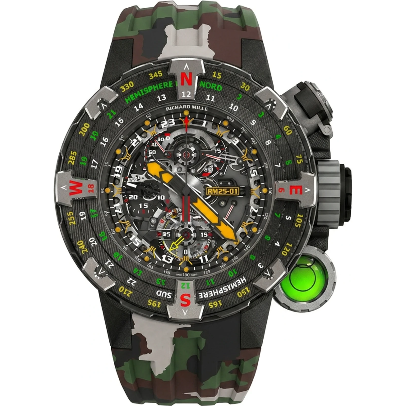 Richard Mille RM 25-01 Manual Winding Tourbillon Chronograph Adventure