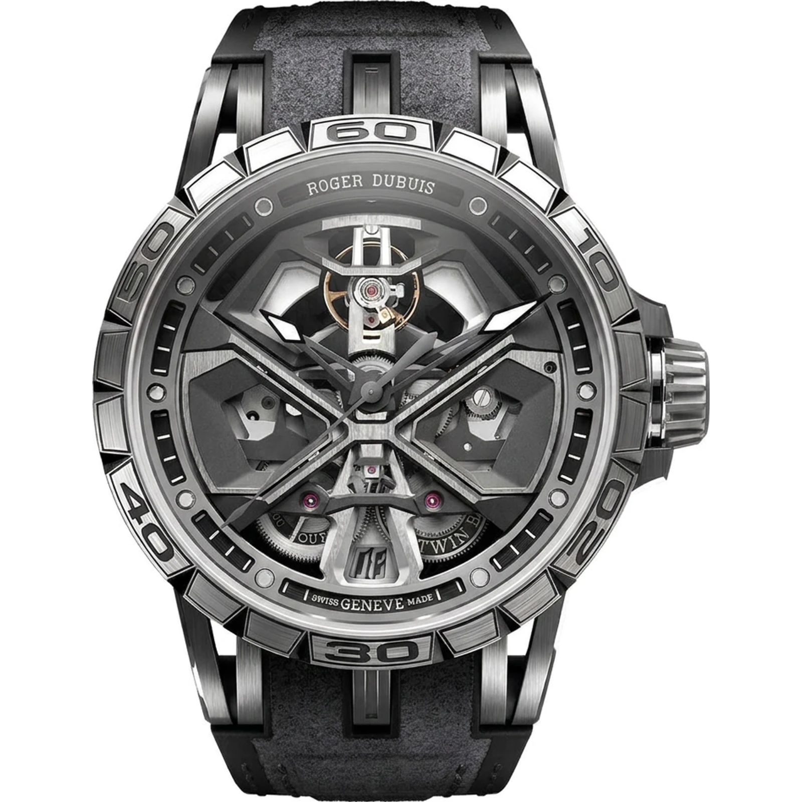 Roger Dubuis Excalibur Spider Huracán Titanium 45mm RDDBEX0748