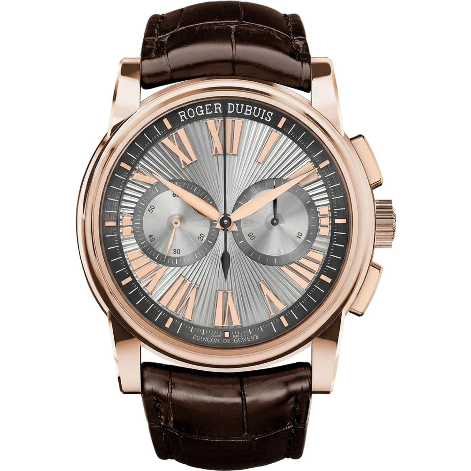 Roger Dubuis Hommage Chronograph 42mm, Pink Gold RDDBHO0569