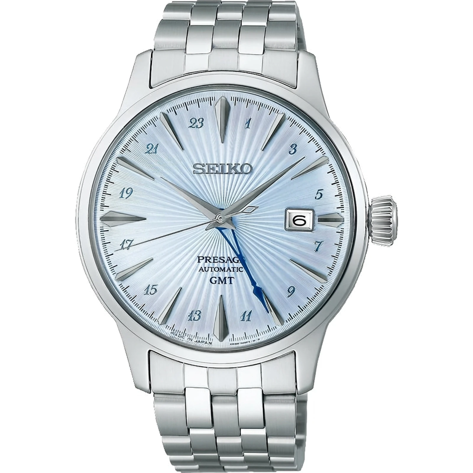 Seiko Presage Cocktail Time GMT "Skydiving" (JDM) SARY241