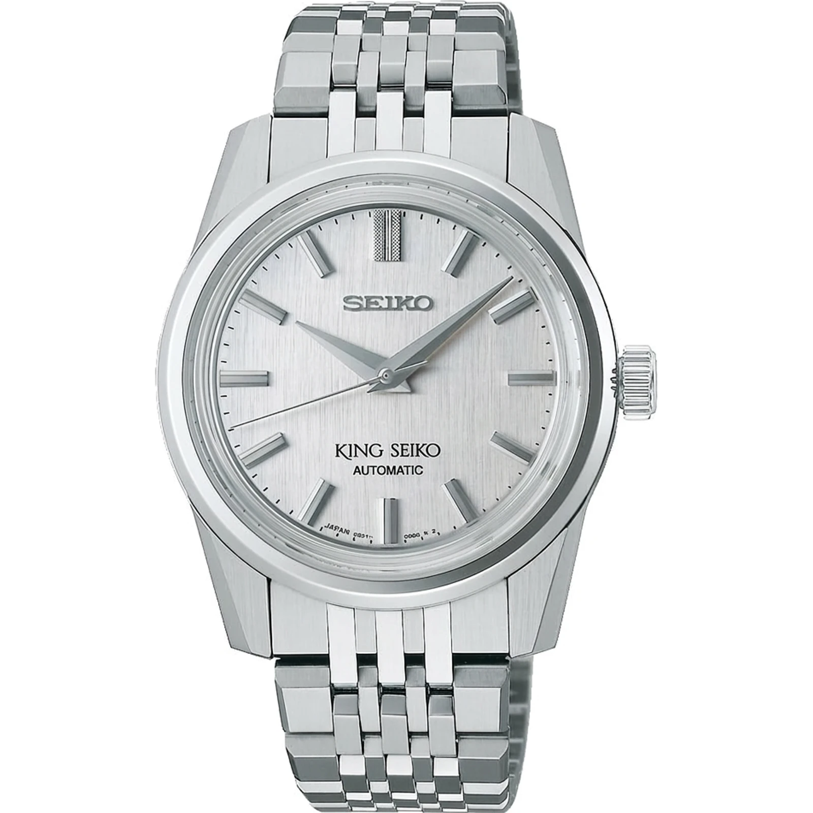King Seiko KSK Modern Re-Interpretation (light-grey vertically brushed dial) SPB281