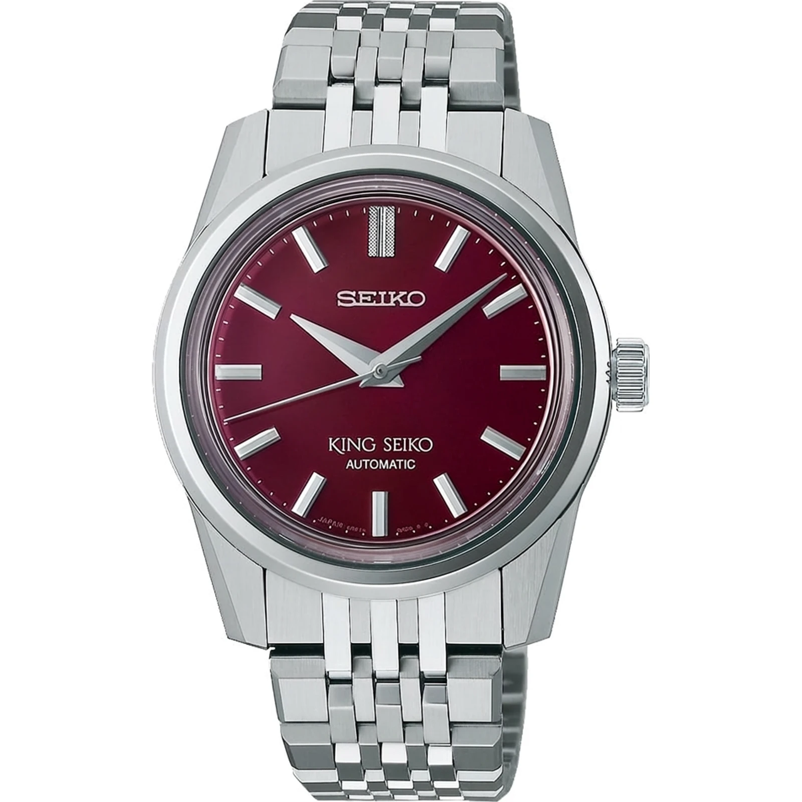 King Seiko KSK Modern Re-Interpretation (burgundy red sunray dial) SPB287
