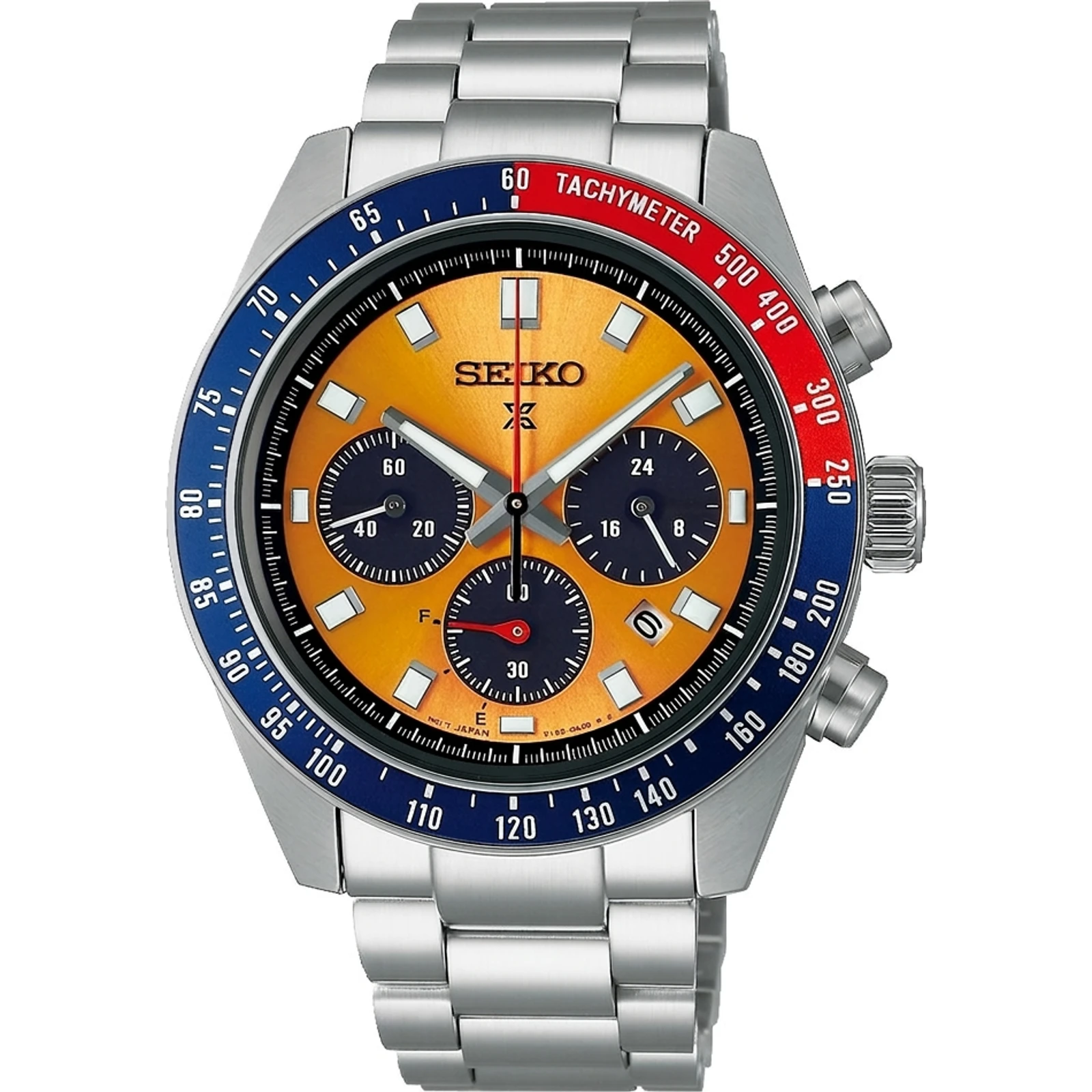 Seiko Prospex Speedtimer Solar Chronograph 1969 Re-interpretation (JDM twin SBDL117) SSC947