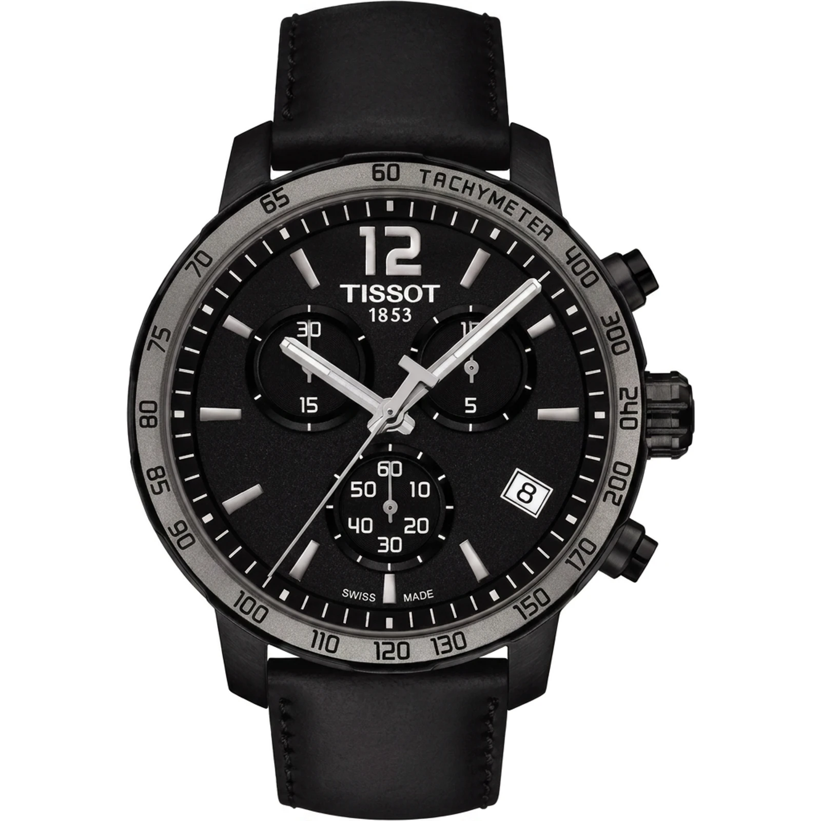 Tissot Quickster Chronograph, black PVD T0954173605702