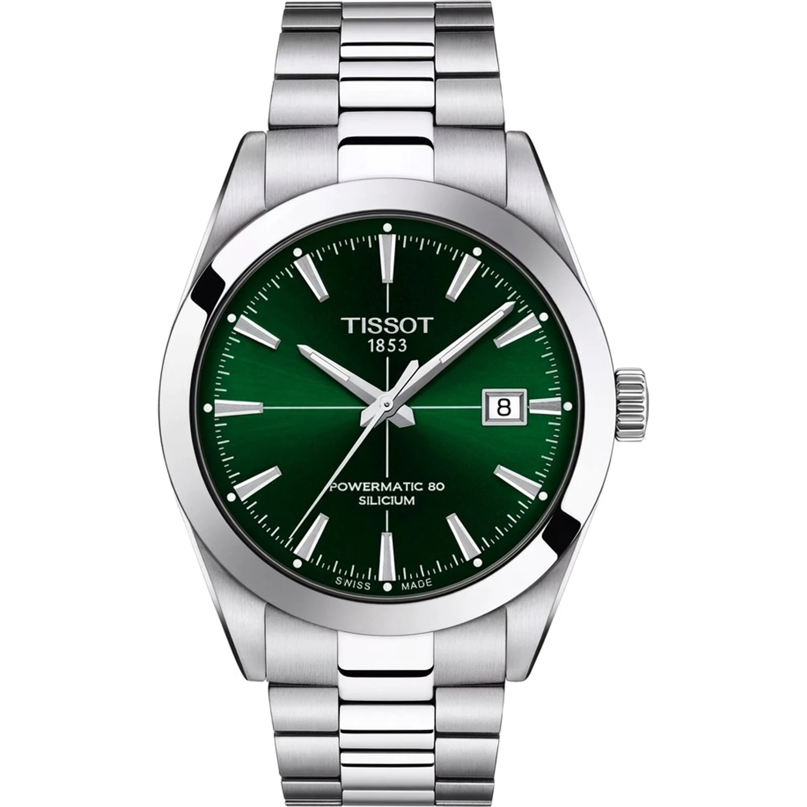 Tissot Gentleman Powermatic 80 Silicium 40mm, Green Dial T1274071109101