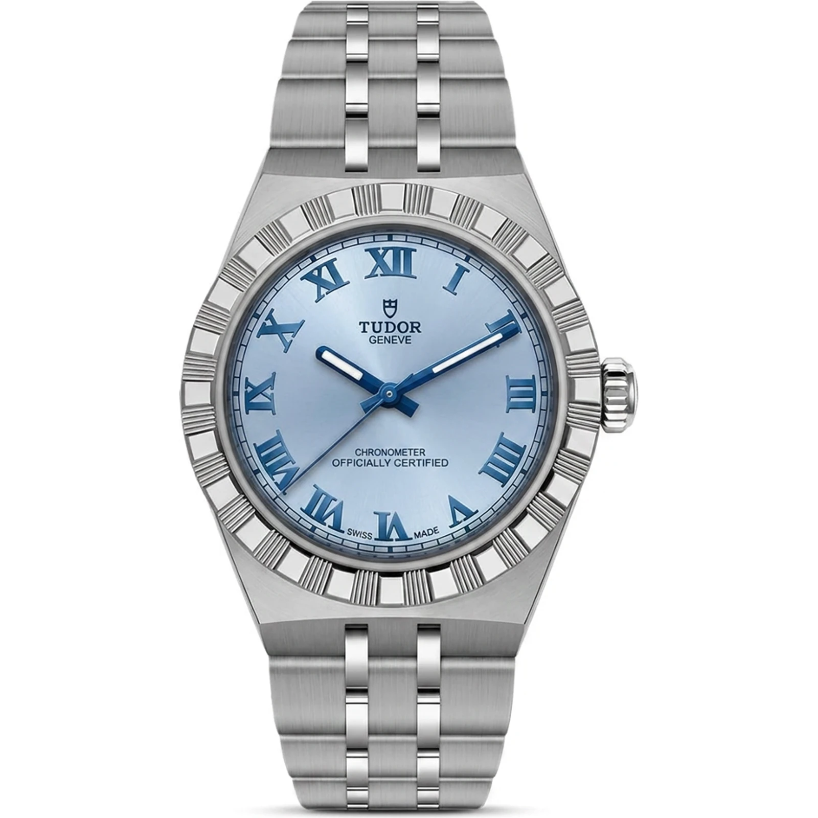 Tudor Royal 30 Steel, Light Blue Roman dial M2830A1A0-0004