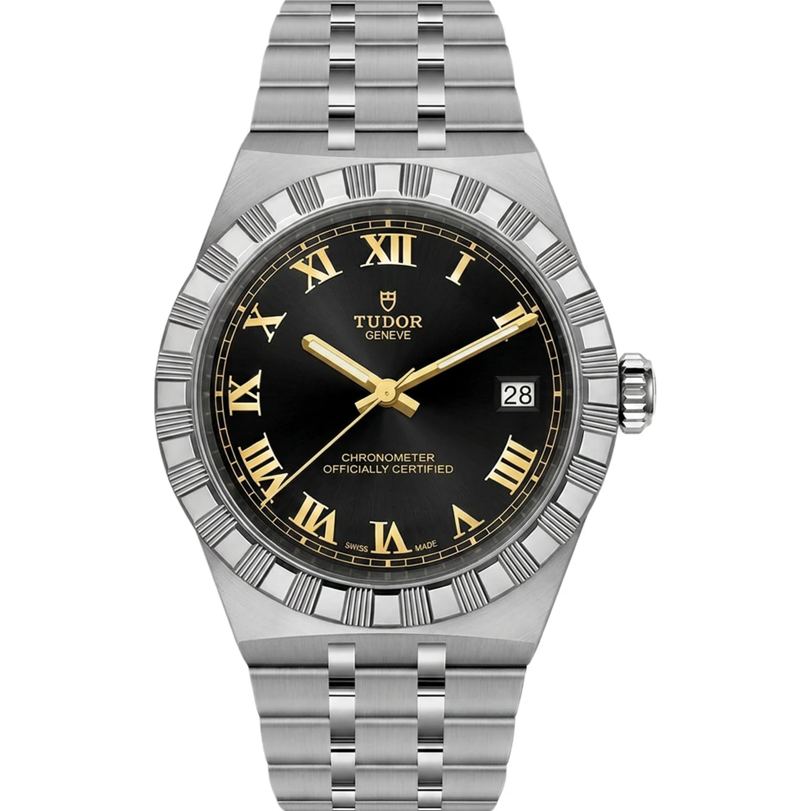 Tudor Royal 36 Stainless Steel, Black Roman dial M2836C1A0-0101