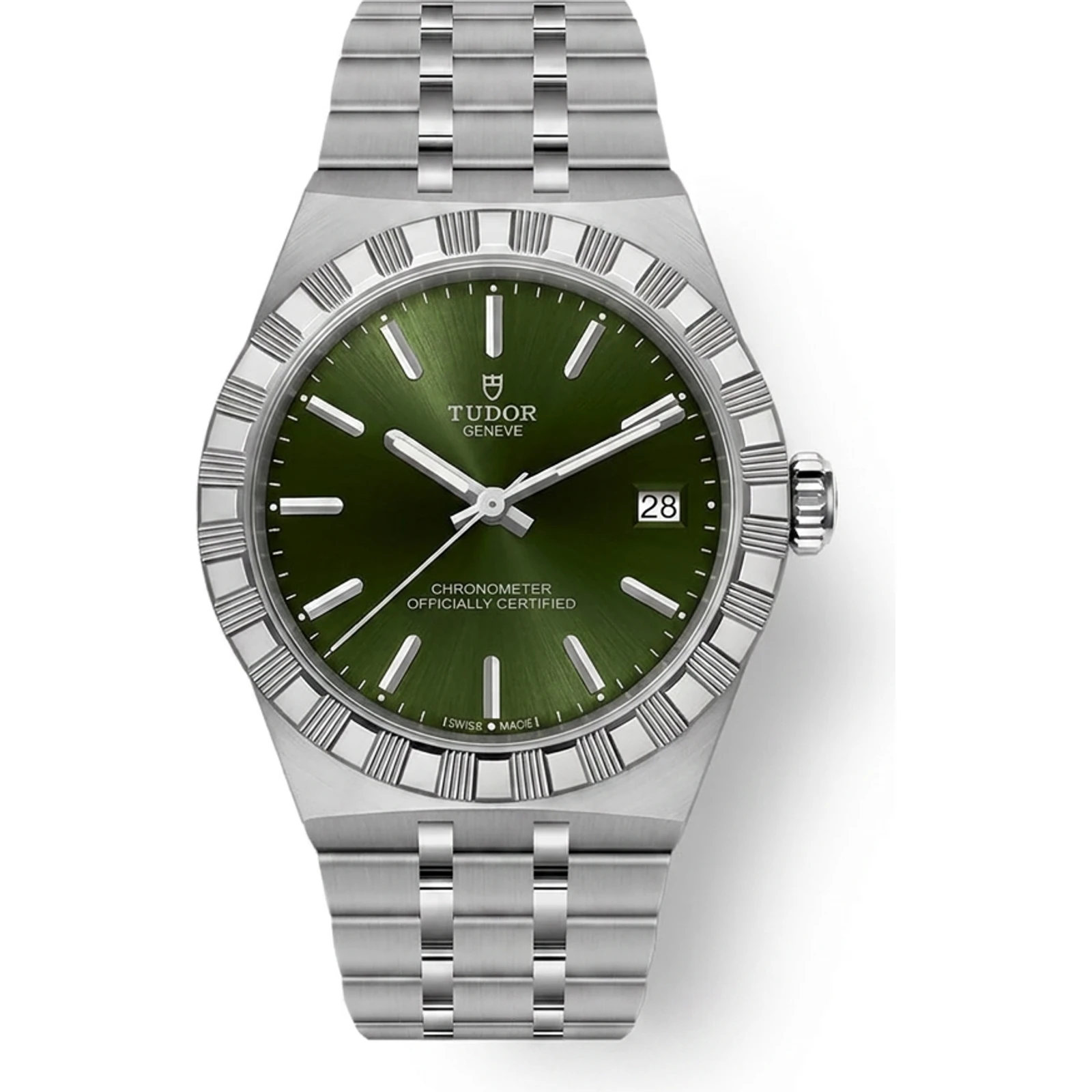 Tudor Royal 36 Stainless Steel, Green dial M2836C1A0-0103