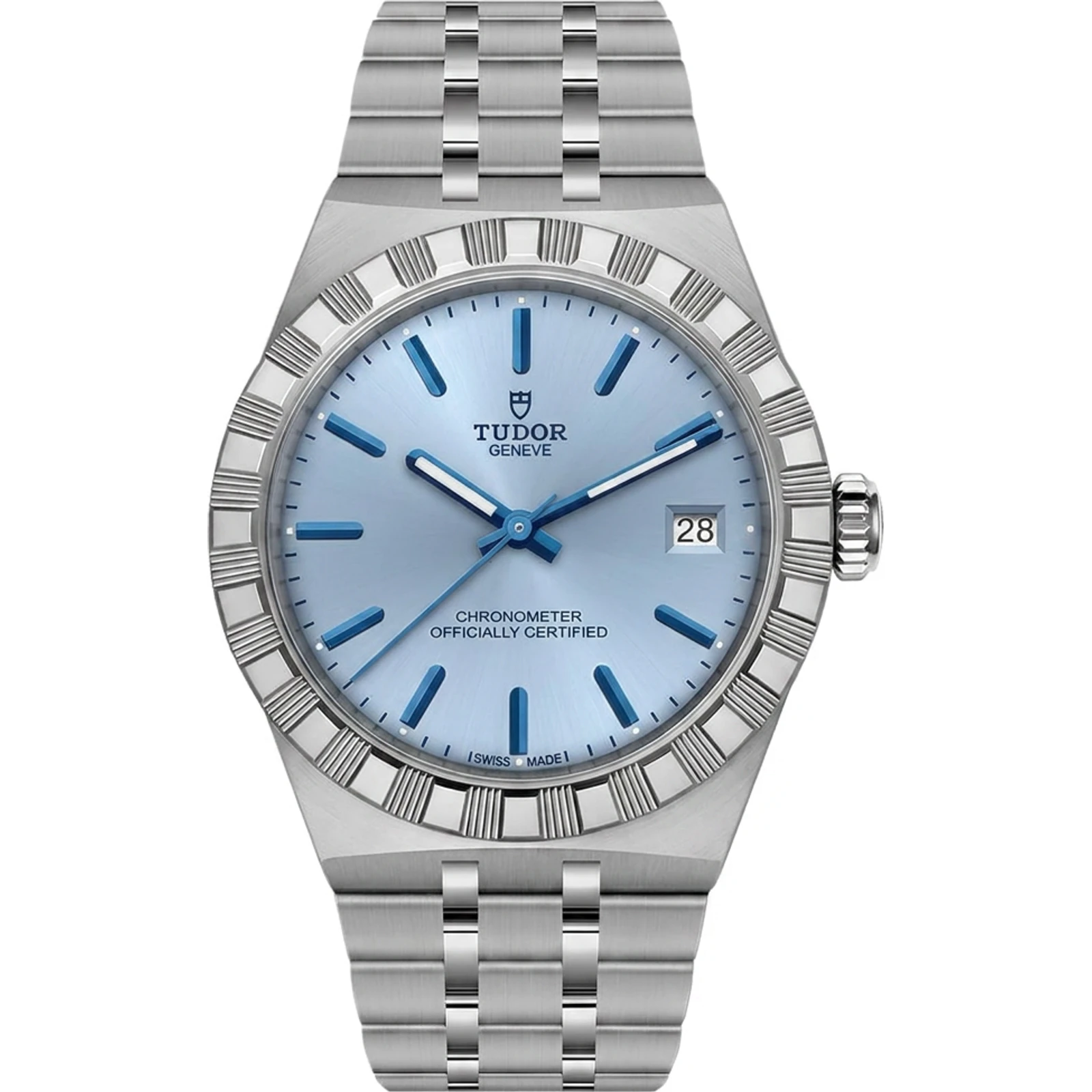 Tudor Royal 36 Stainless Steel, Light Blue dial M2836C1A0-0106