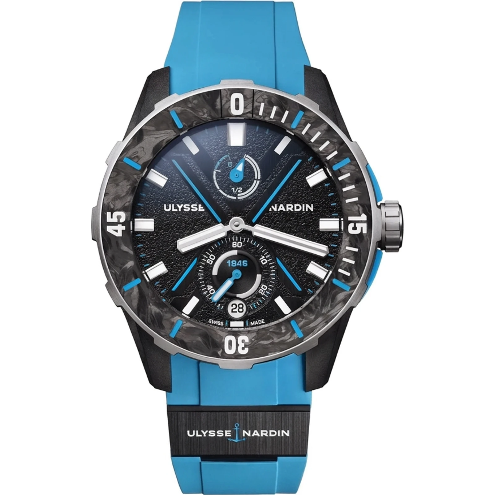 Ulysse Nardin Diver NET Azure (95% Recycled Steel) 1183-170-2B/3A