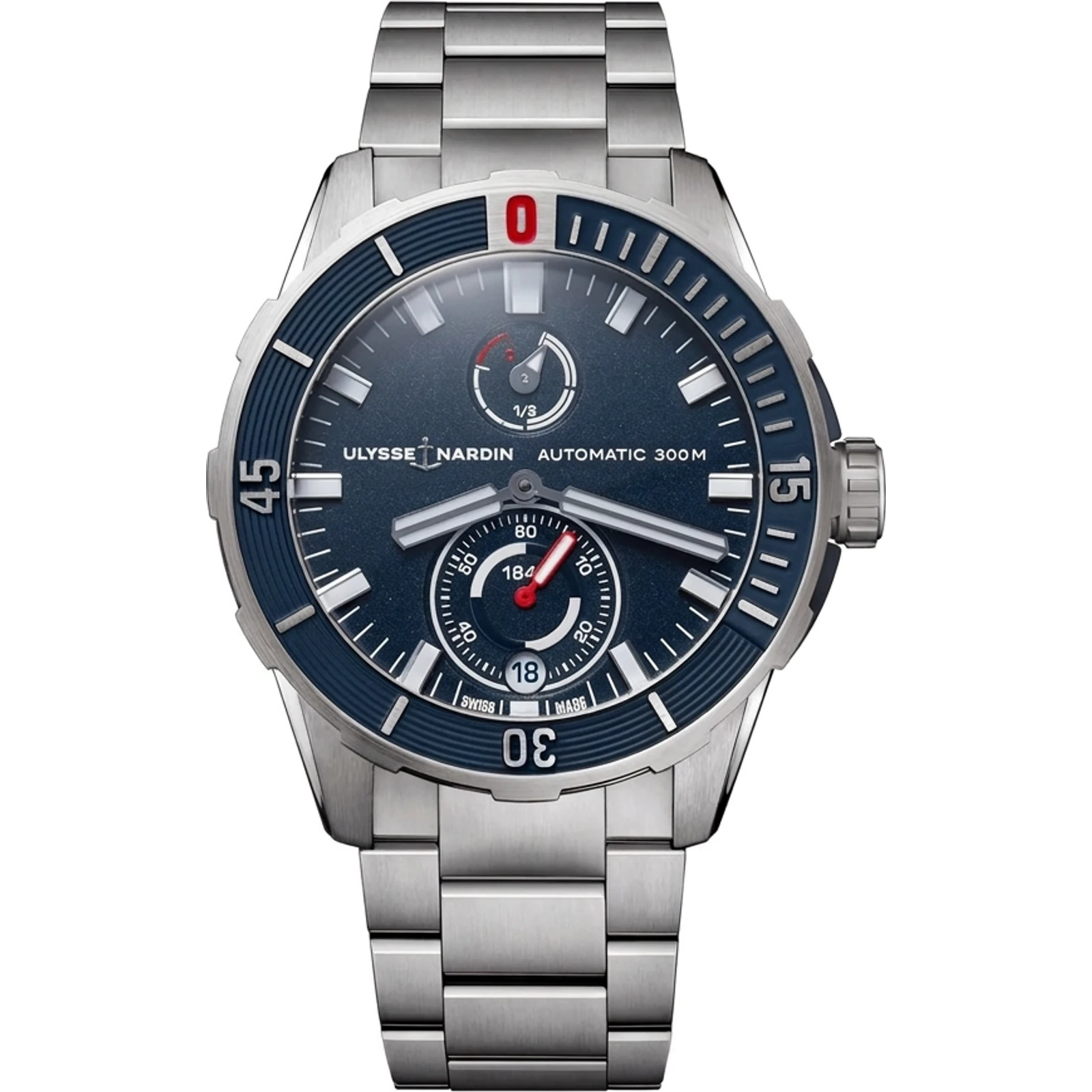 Ulysse Nardin Diver 44mm Blue Dial 1183-170-7M/93