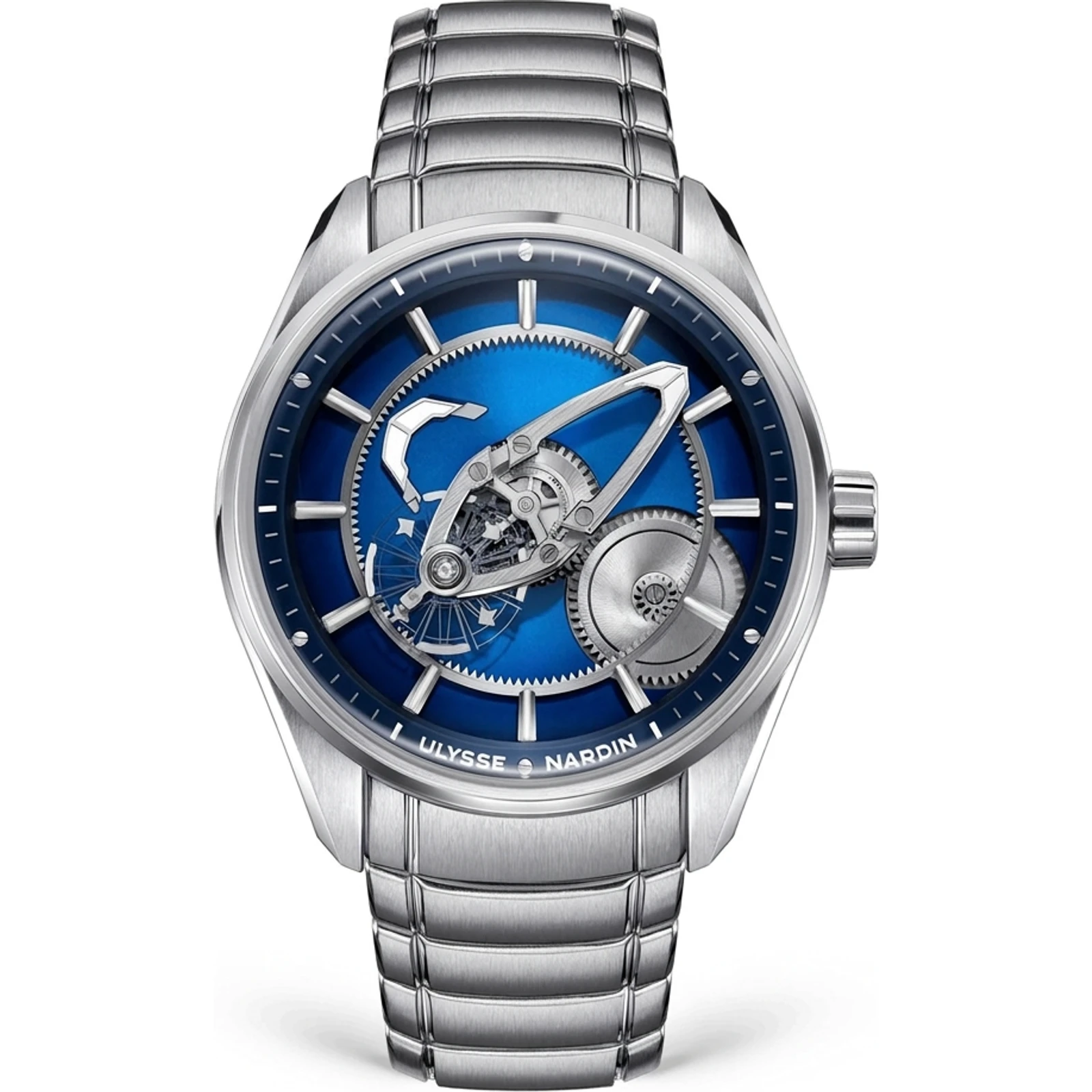 Ulysse Nardin Freak X Revisited Blue (integrated steel bracelet) 2323-500-3A/7A