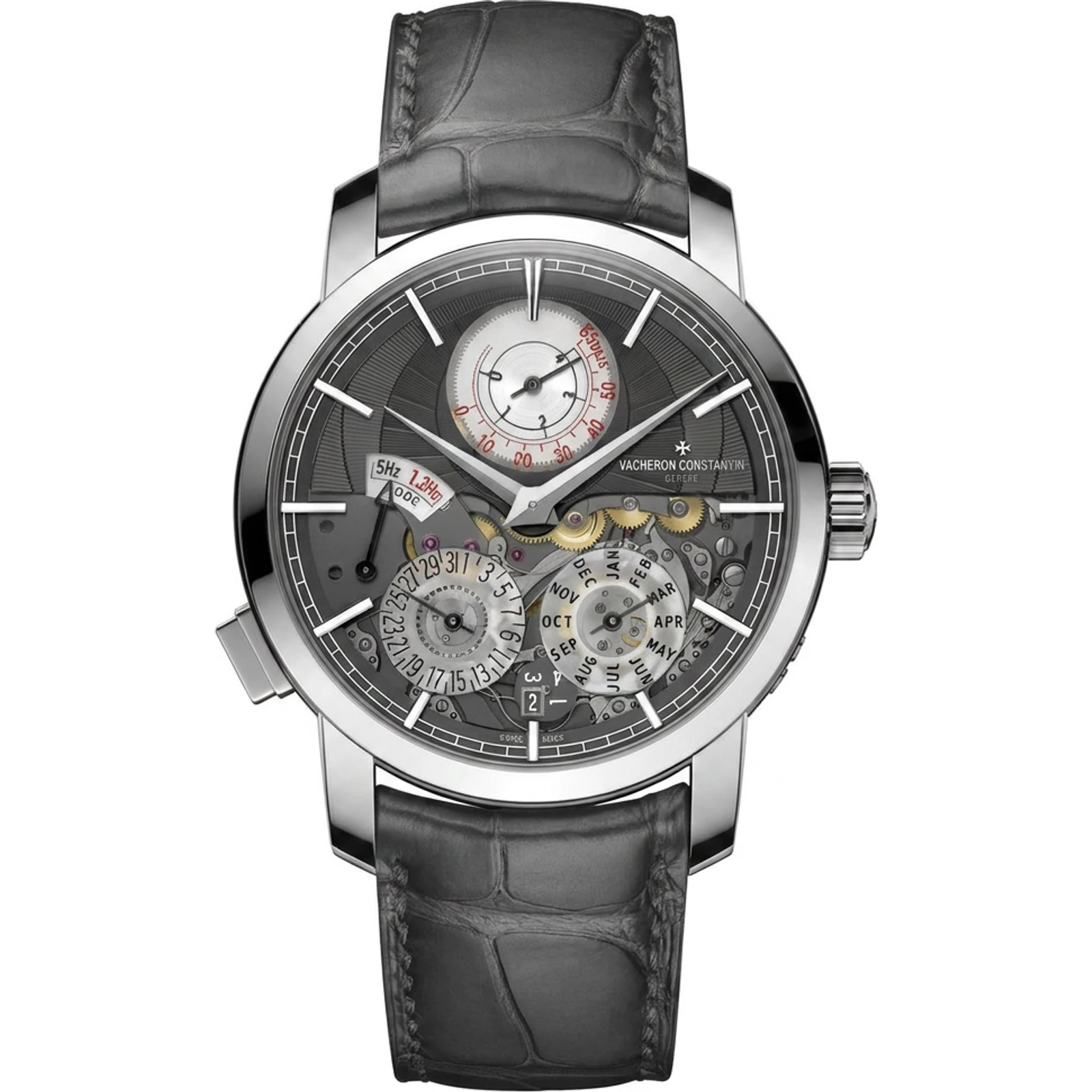 Vacheron Constantin Traditionnelle Twin Beat Perpetual Calendar, 42mm platinum (original 65-day generation, superseded by the 70-day 2026 update) 3200T/002P-B578