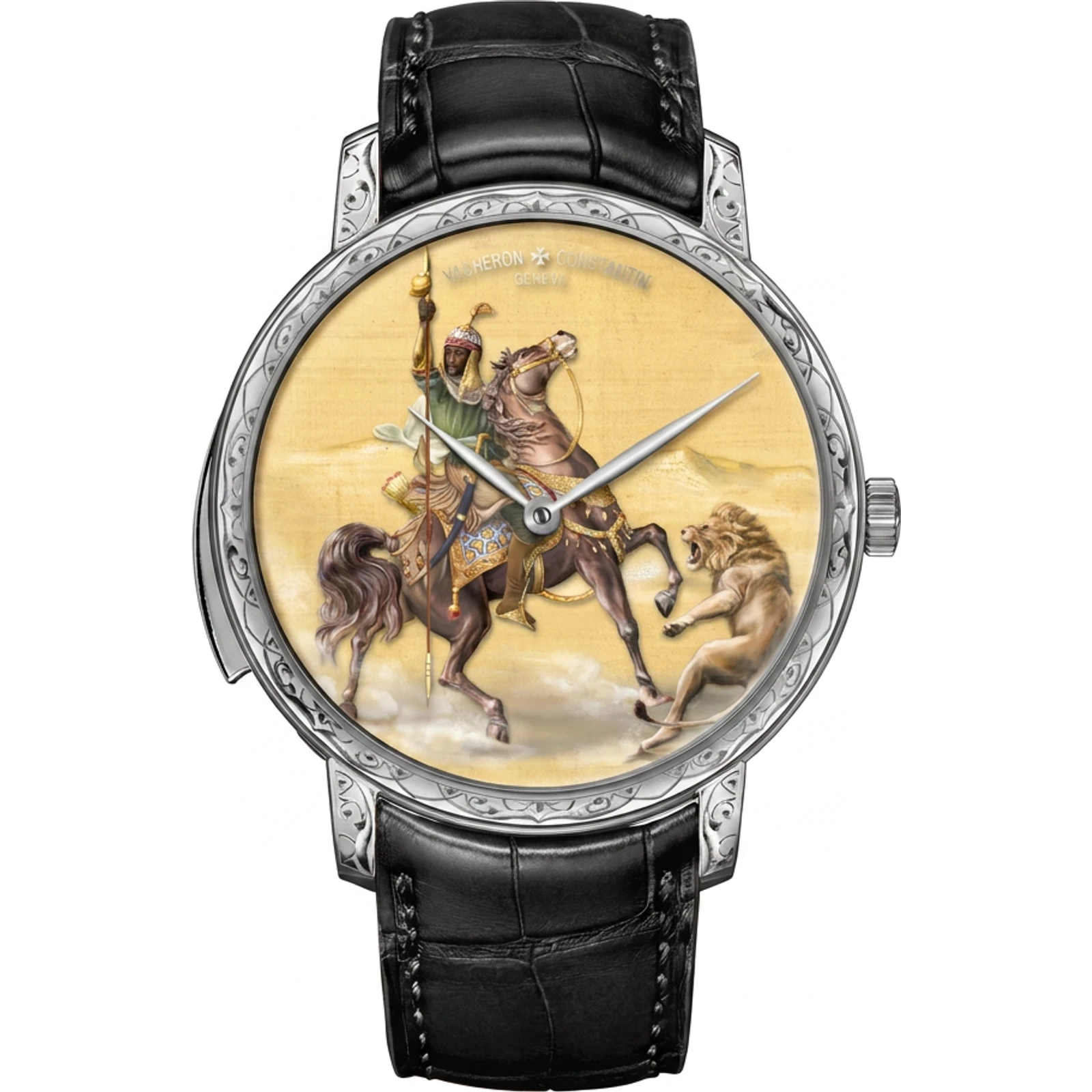 Vacheron Constantin Les Cabinotiers Minute Repeater Ultra-Thin - Homage to Epic Warriors, Antar (white gold, enamel) 6630C/000G-323C