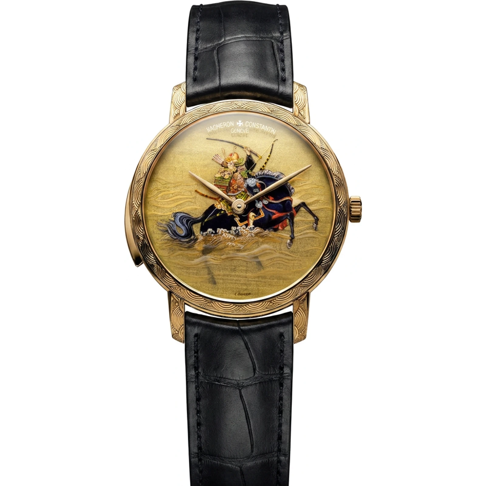 Vacheron Constantin Les Cabinotiers Minute Repeater Ultra-Thin - Homage to Epic Warriors, Sasaki Moritsuna (yellow gold, enamel) 6630C/000J-325C