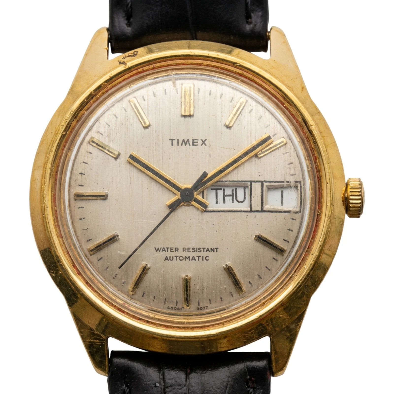 Timex Viscount Day Date Automatic Watch 48861 10977