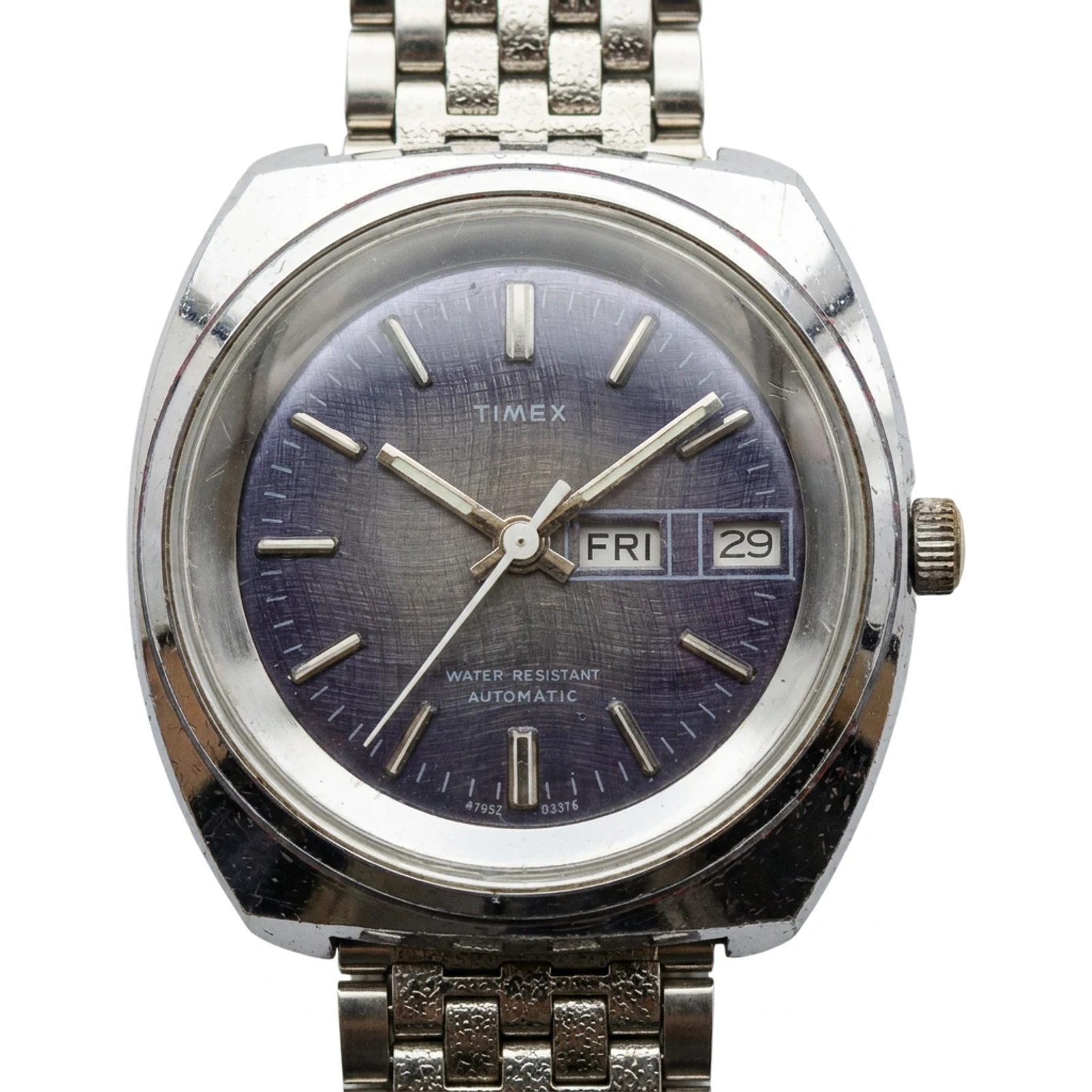 Timex Viscount Day Date Automatic Watch 47952 03376