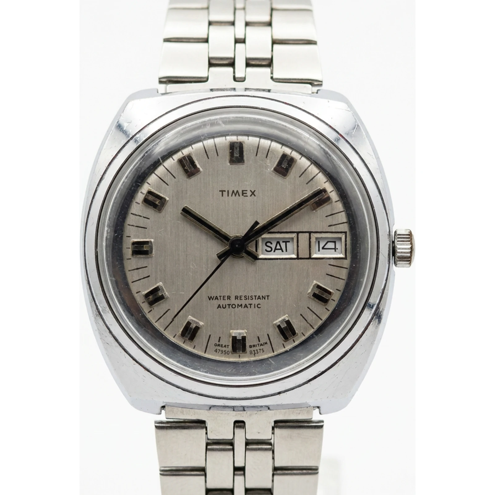 Timex Viscount Day Date Automatic Watch 47950 03375