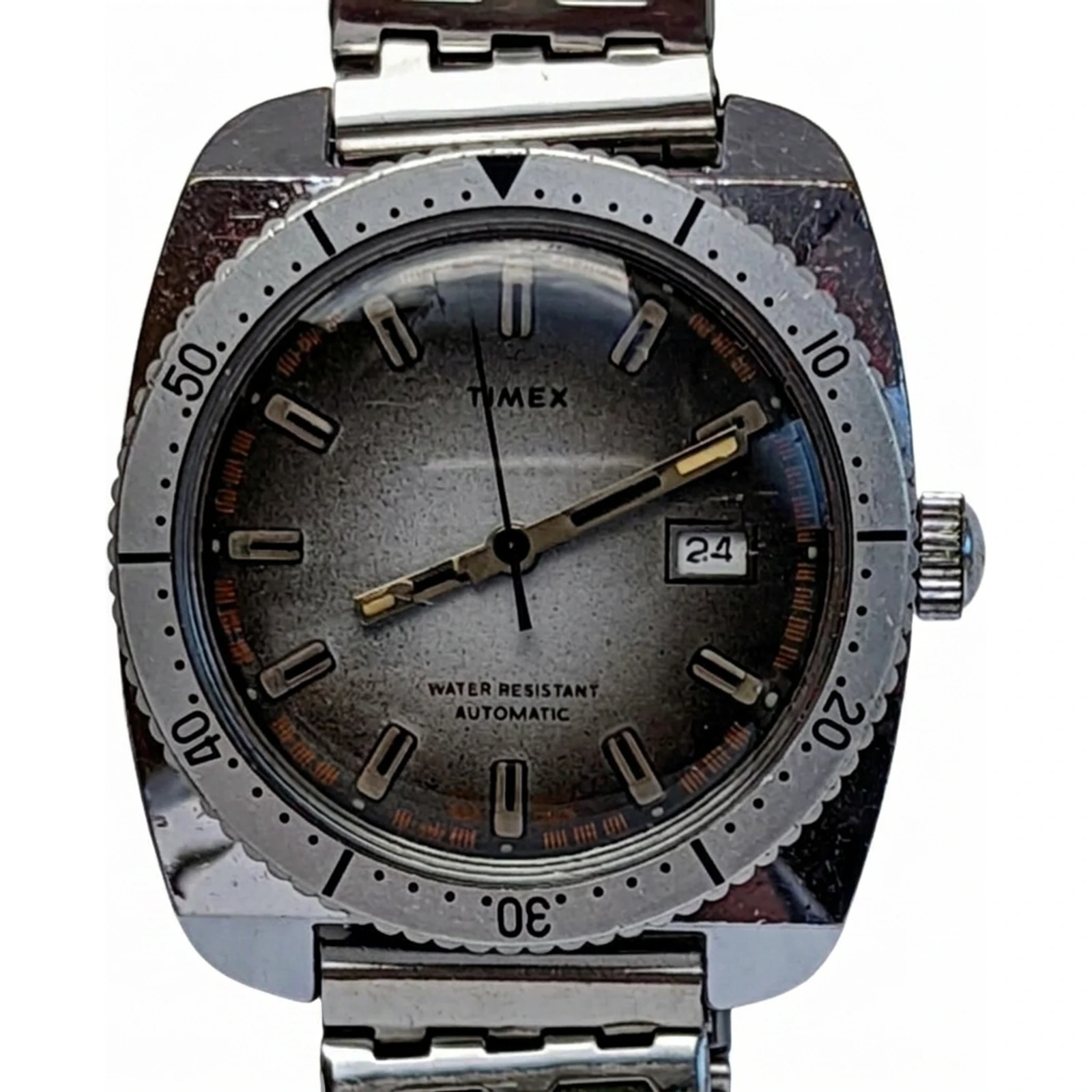 Timex Viscount Calendar Automatic Dive Watch 47671 03276