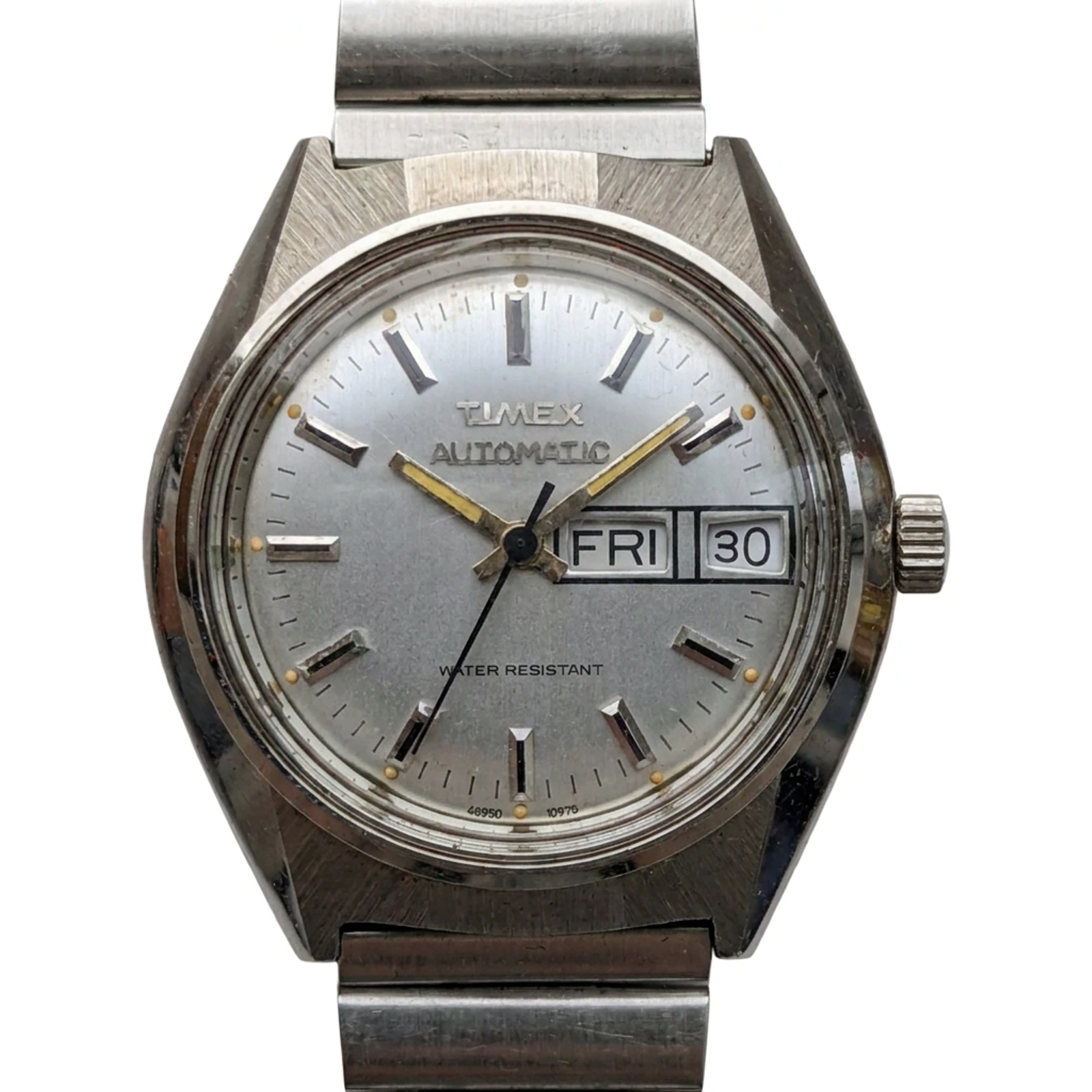 Timex Stainless Steel Viscount Watch 46950 10978