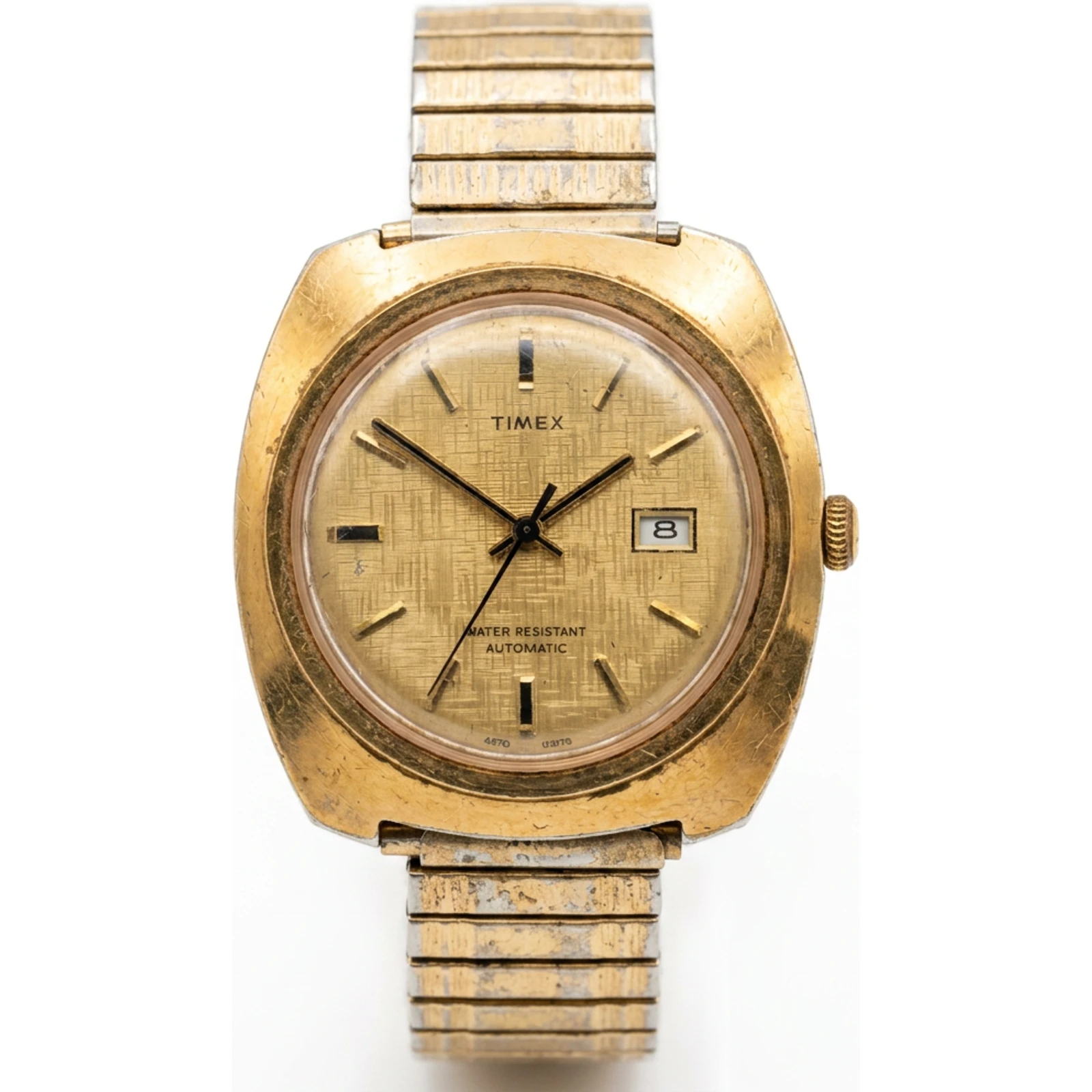 Timex Viscount Calendar Automatic Watch 46761 03275