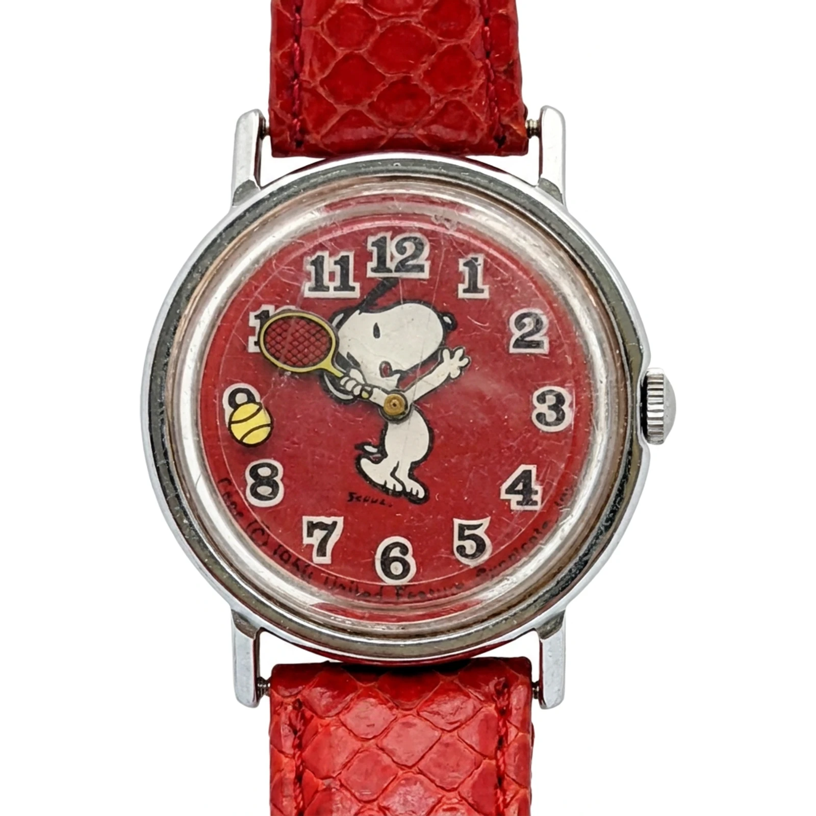 Timex Snoopy Tennis Character Watch Red 39018 02476