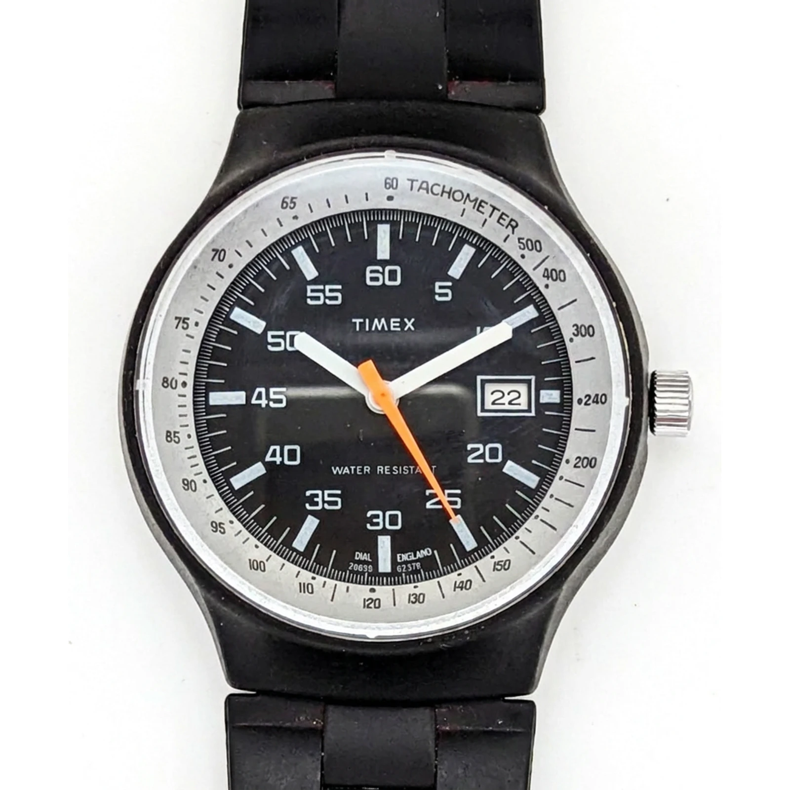Timex Black Max Marlin Calendar Watch 28659 02578