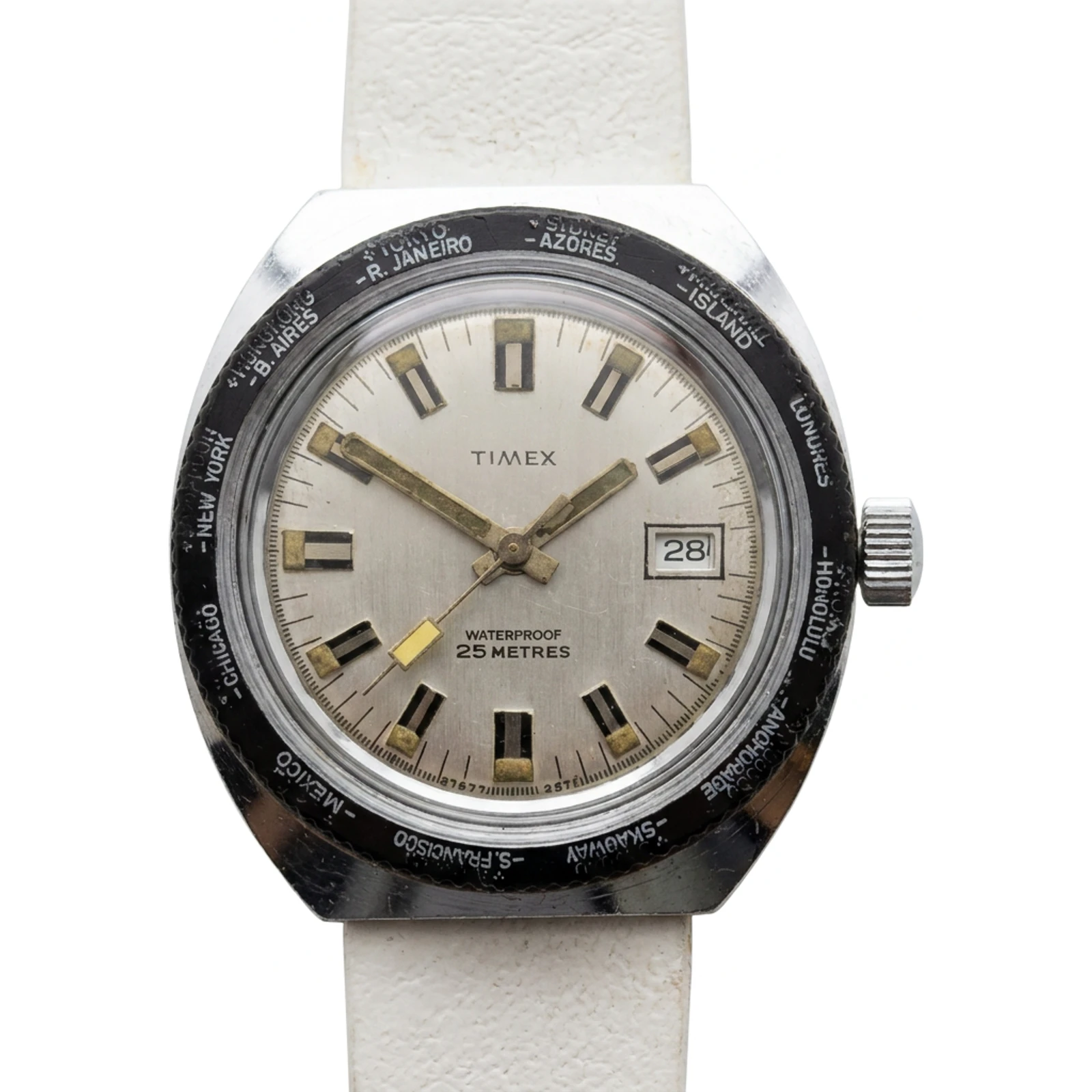 Timex Marlin Calendar World Time Watch 27677 2571