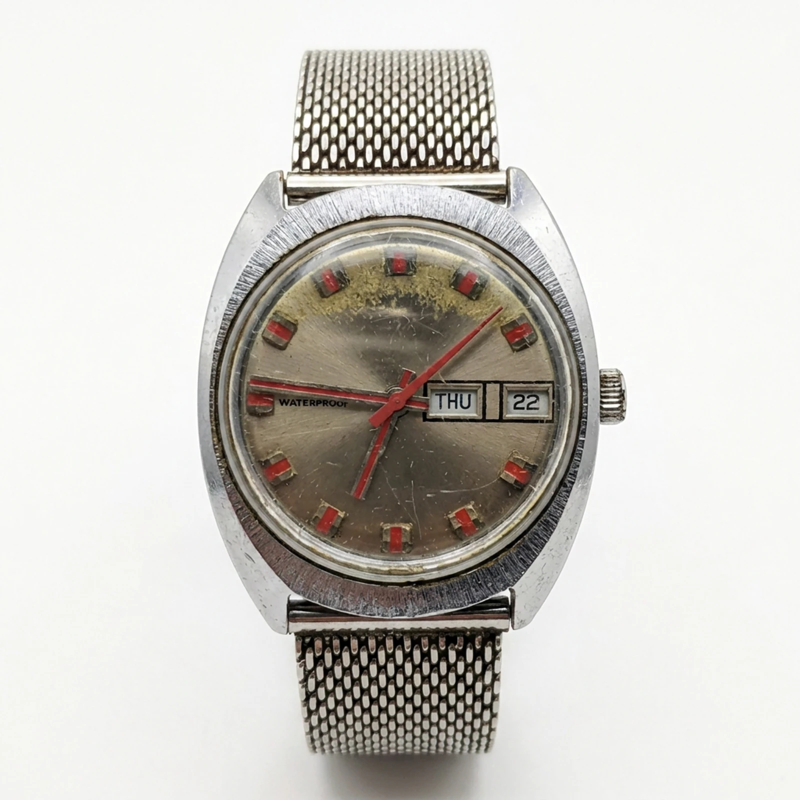 Timex Marlin Day Date Watch 26950 2772