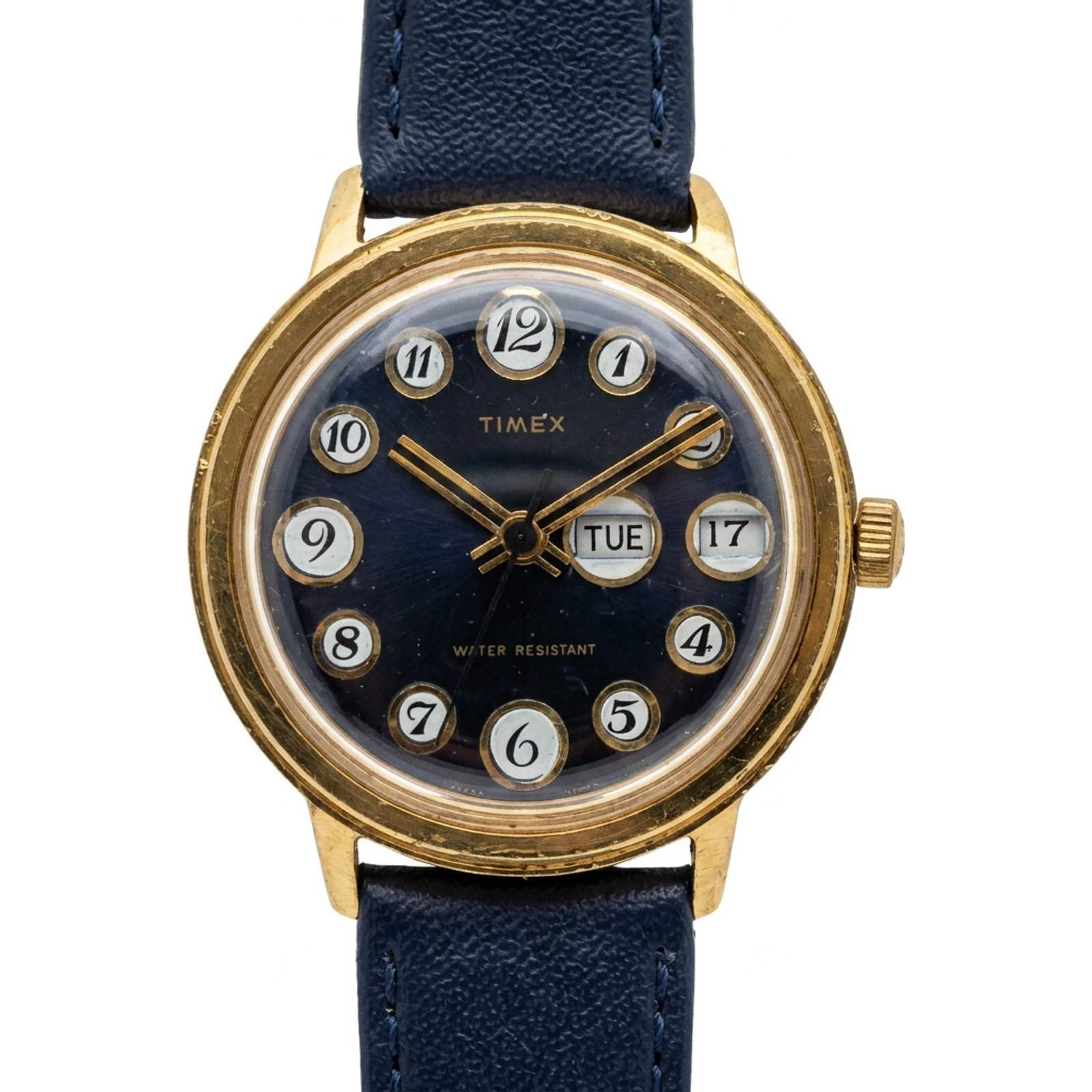 Timex 'Telephone' Marlin Day Date Watch 26862 02775