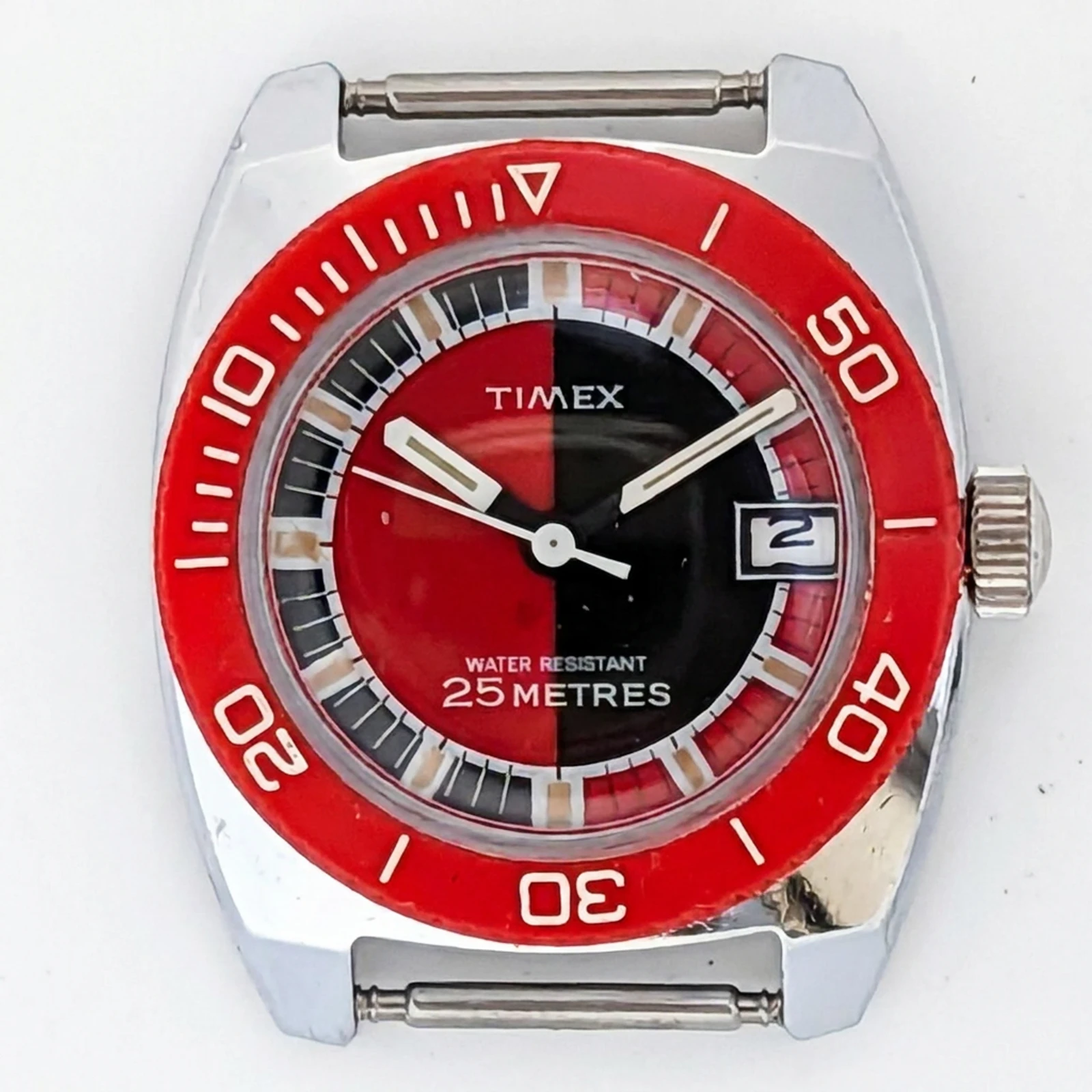 Timex Sprite Calendar Dive Watch 23772 02575