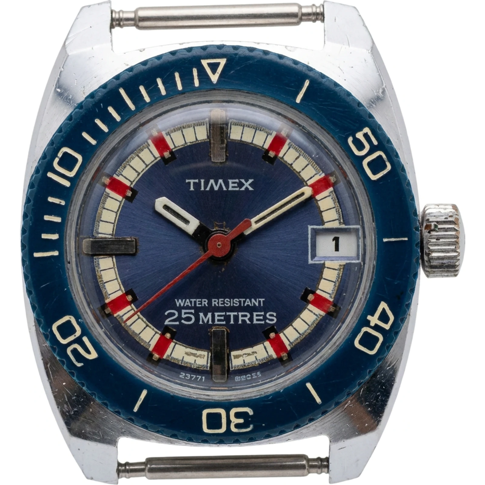 Timex Sprite Calendar Dive Watch 23771 02577