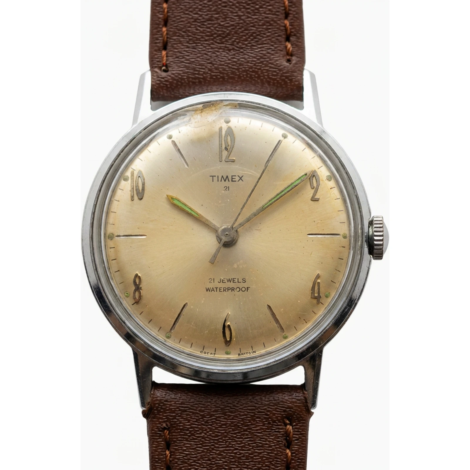 Timex 21 Jewels Watch 6512 7266