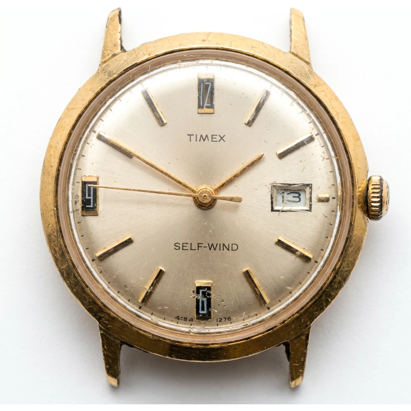 Timex Viscount Calendar Self-Wind Watch 4144 3270