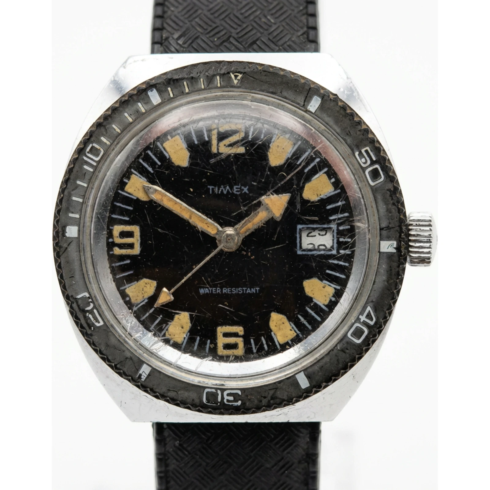 Timex Skin Diver / Marlin Calendar Watch 2277 2570
