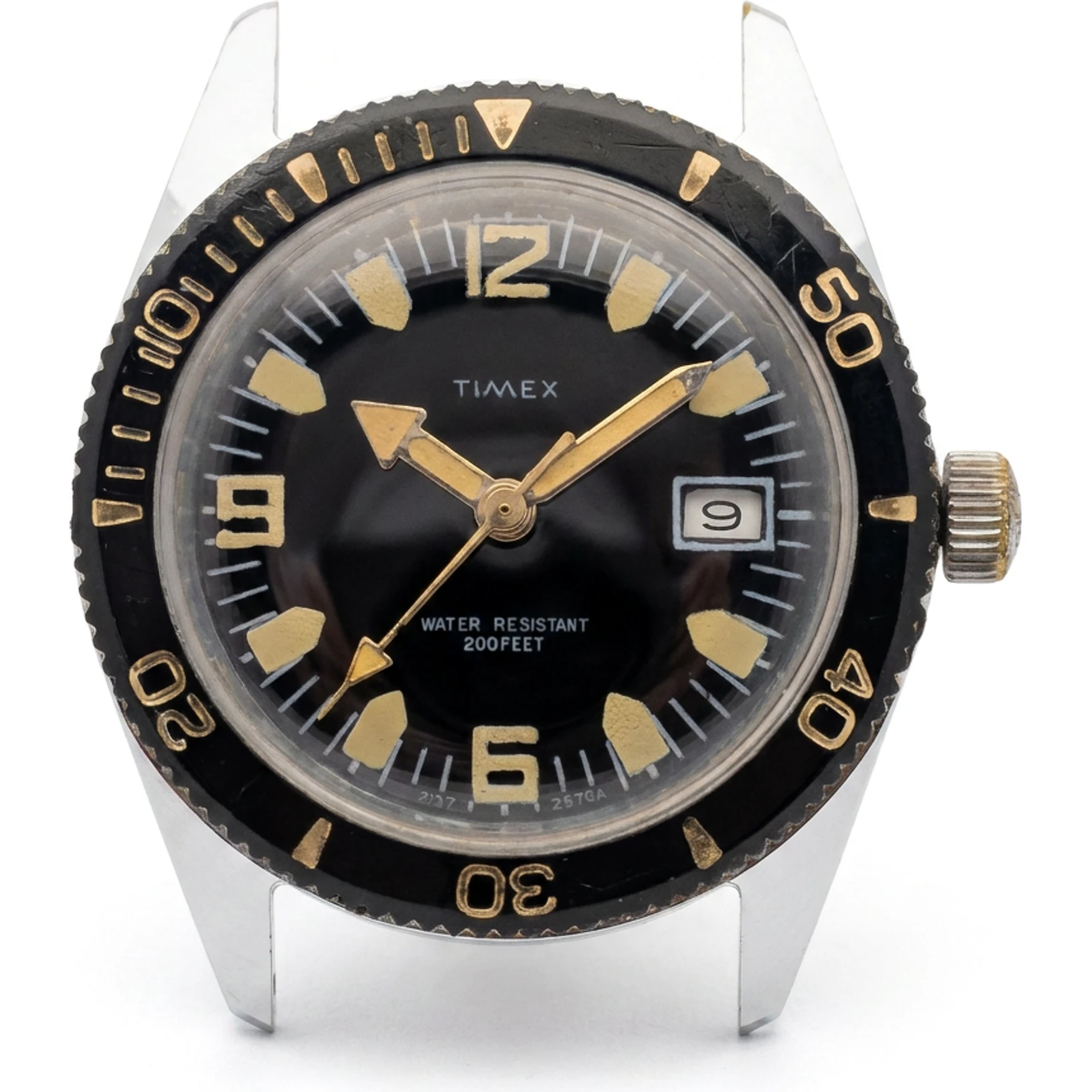 Timex Skin Diver Watch 2157 2570A