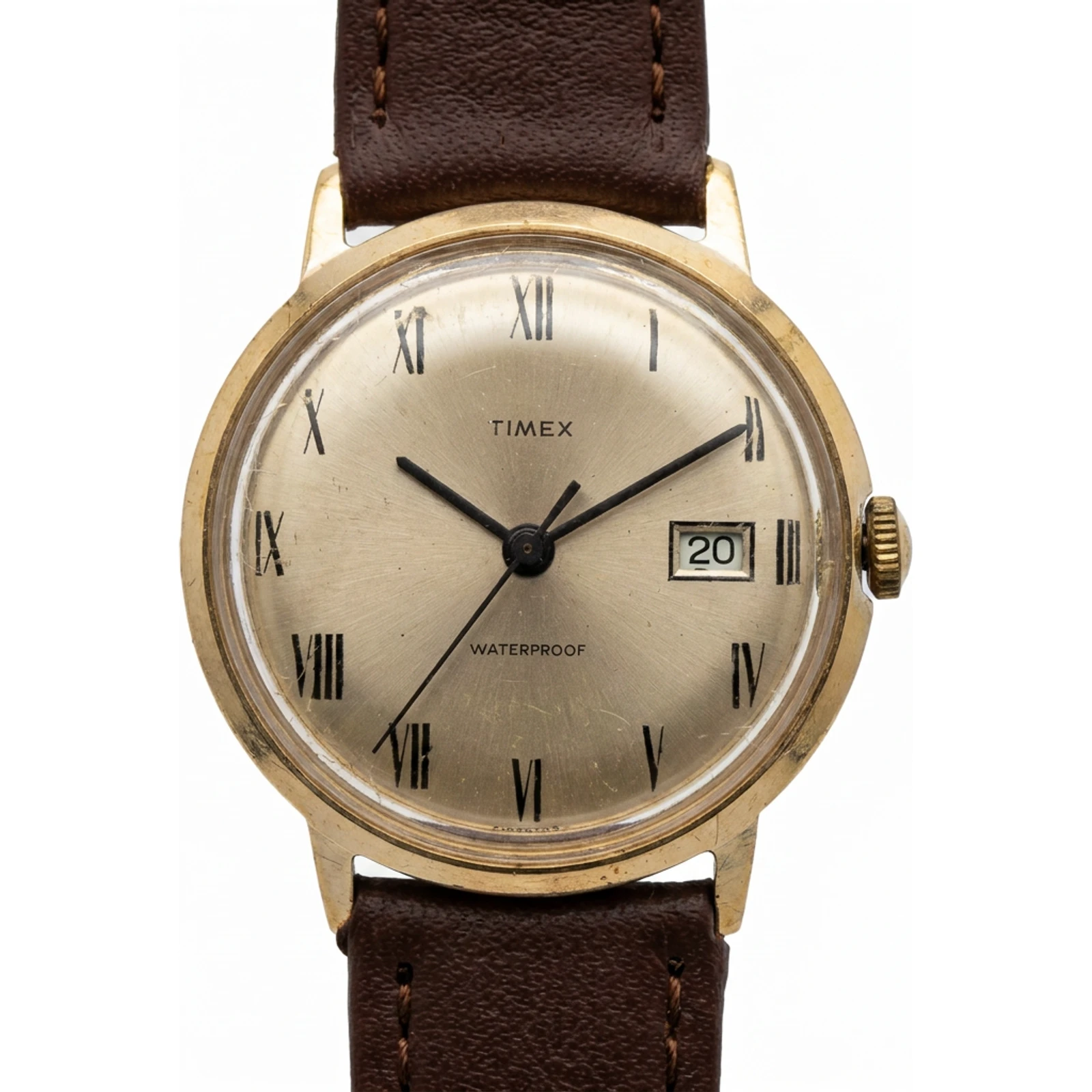 Timex Marlin Calendar Watch 2125 2569