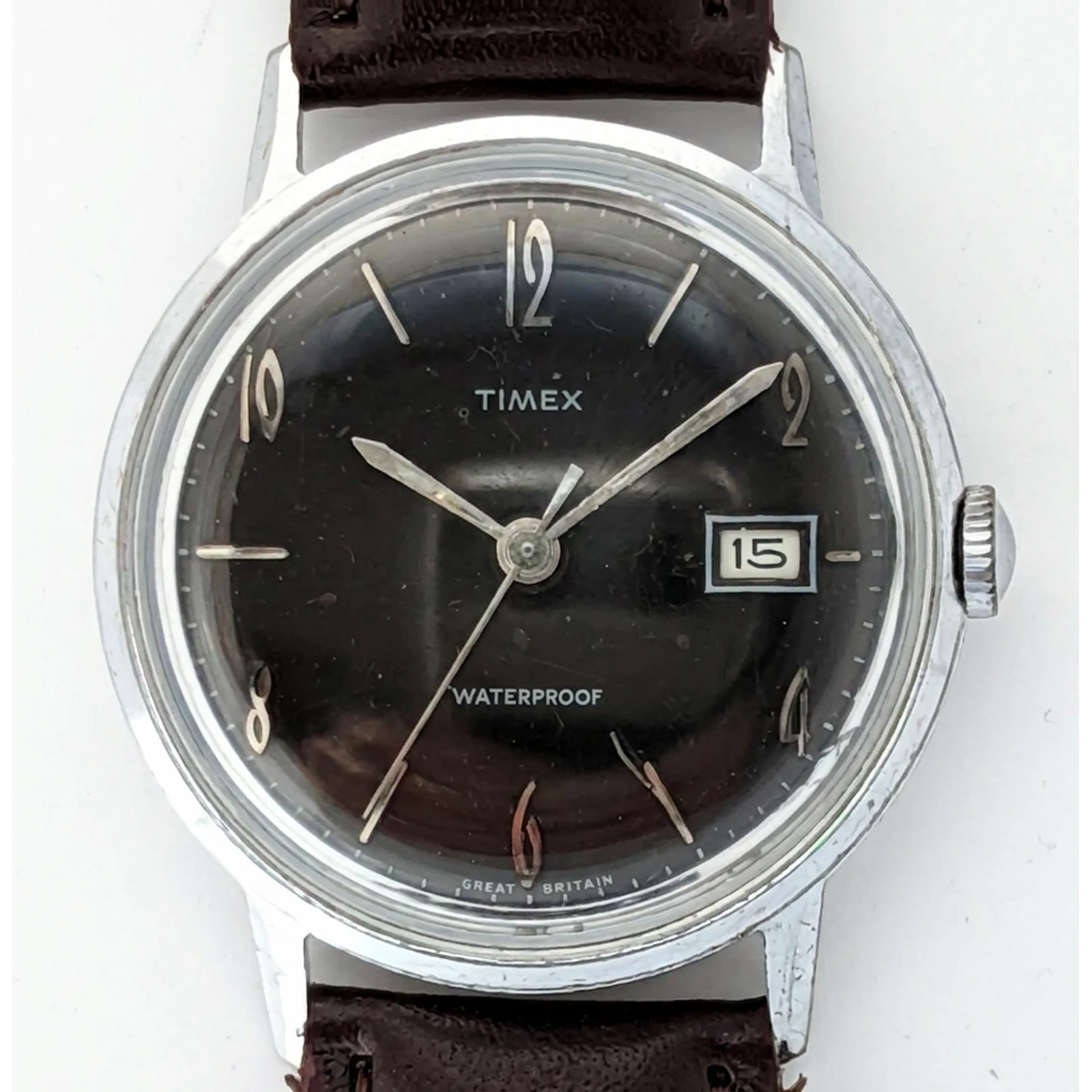 Timex Marlin Calendar Watch 2125 2568