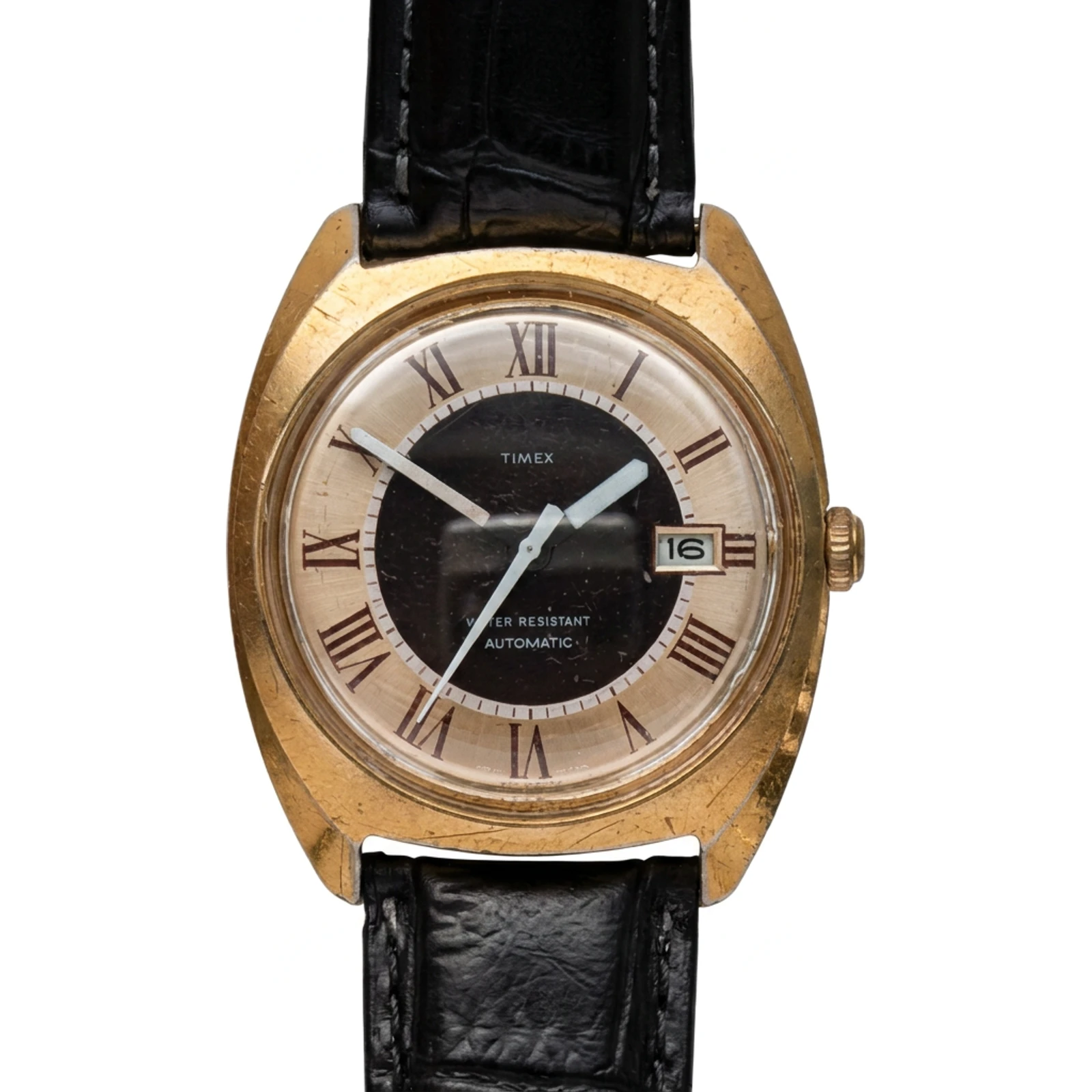 Timex Viscount Calendar Automatic Watch 46661 3272