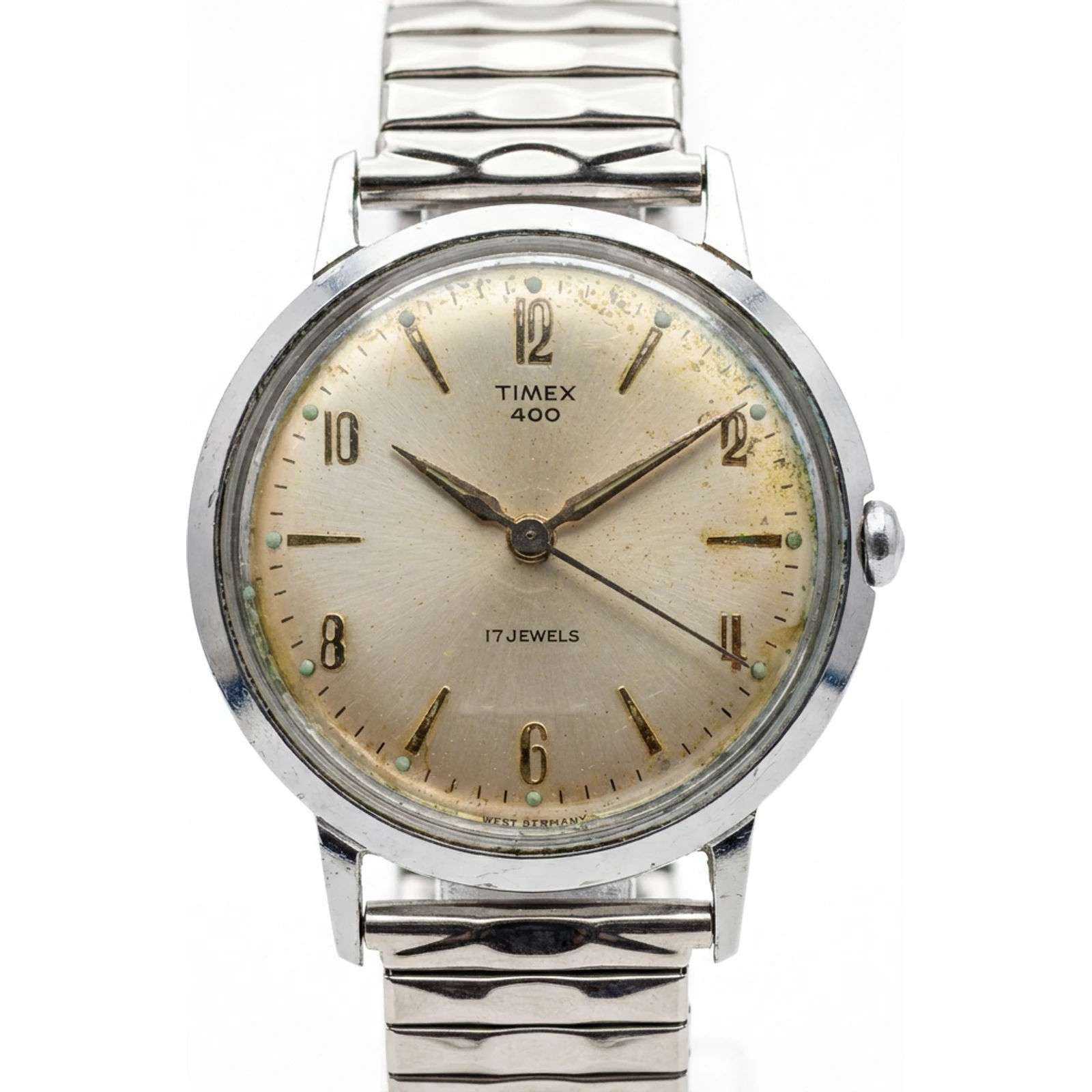 Timex 400 17Jewels Watch 6077 70-661