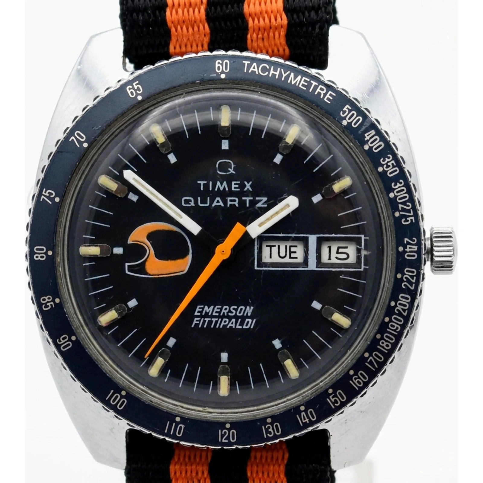 Emerson Fittipaldi Timex Q Watch 39311 26375