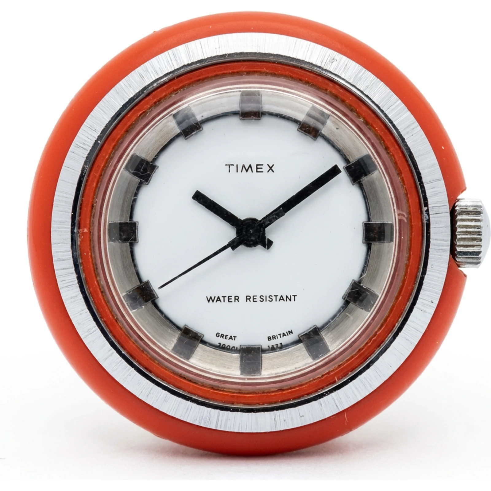 Timex Fun Timer Watch Red Case White Dial 29001 7873