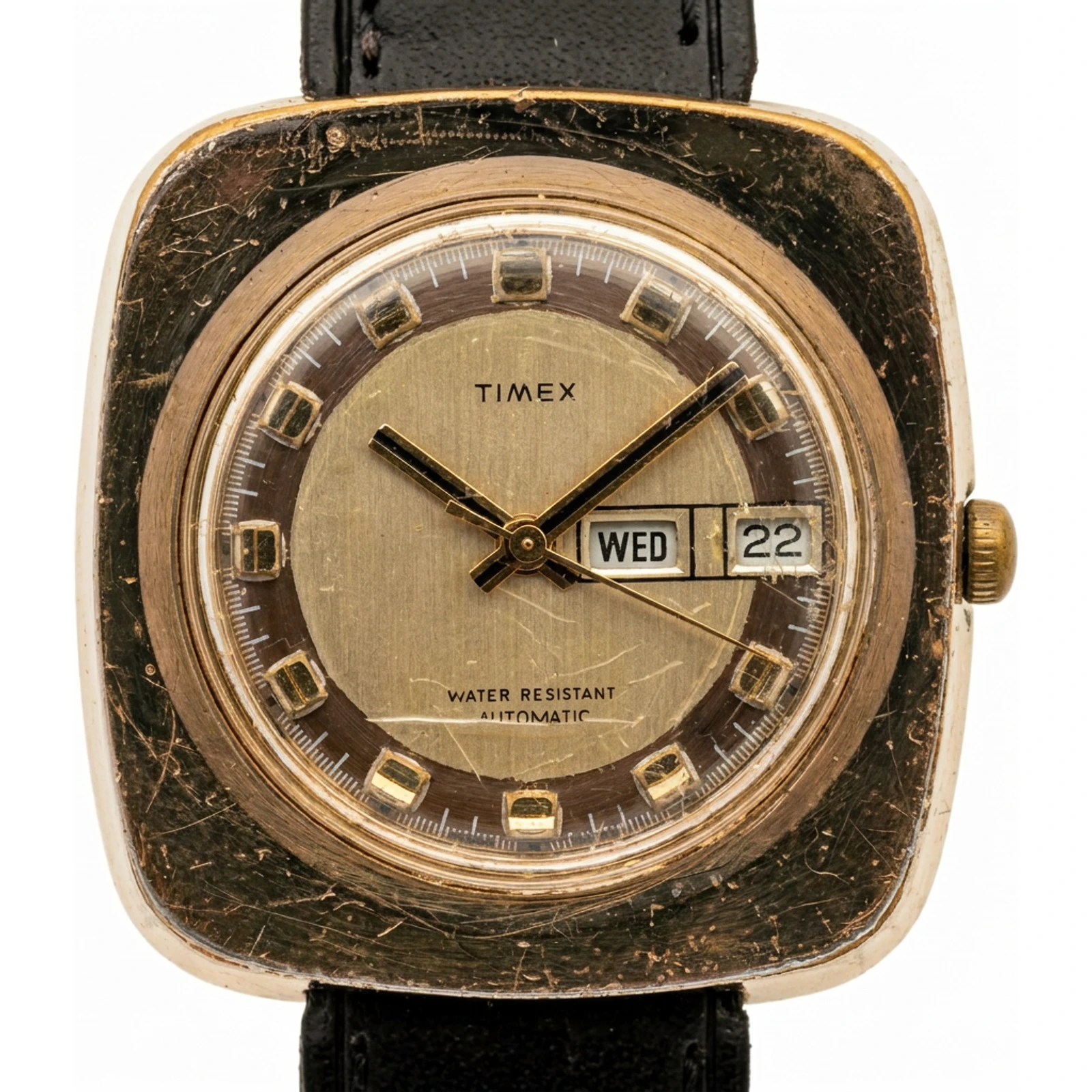 Timex Viscount Day Date Automatic Watch 7860 03374