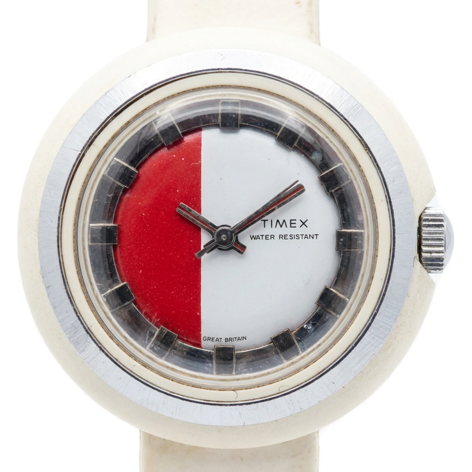 Timex Fun Timer Watch Red & White 29015 10075