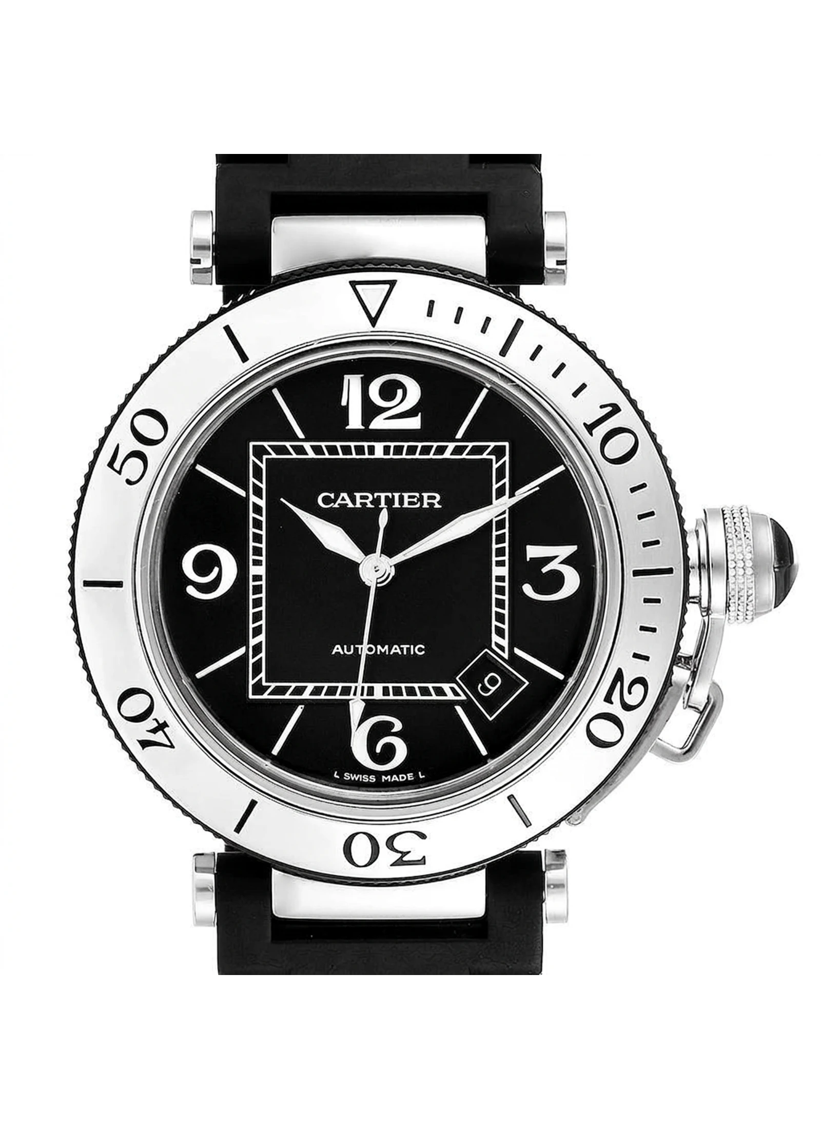 Cartier Pasha Seatimer W31077U2
