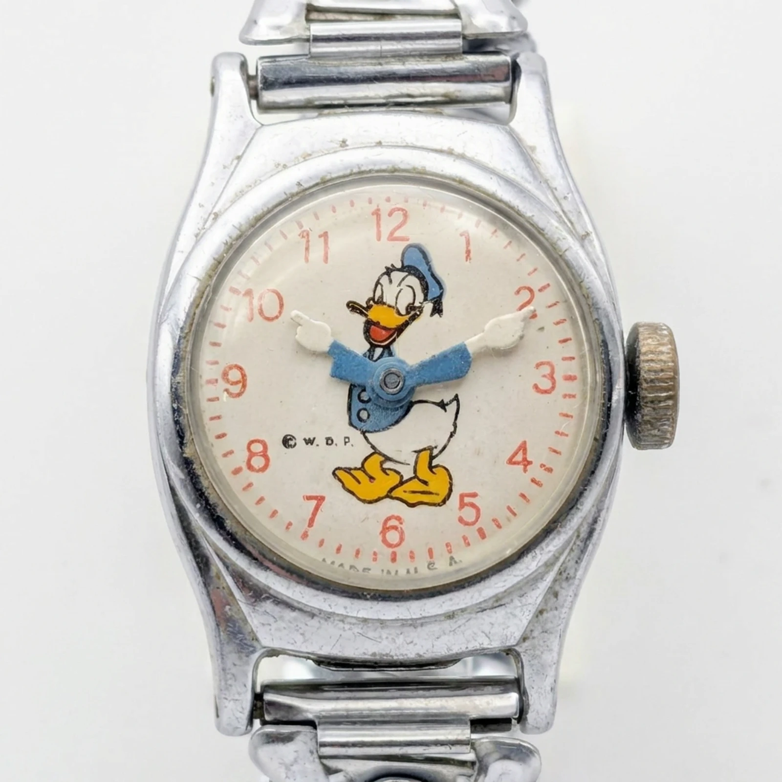 Timex U.S. Time Donald Duck Character Watch 1955 3xxx
