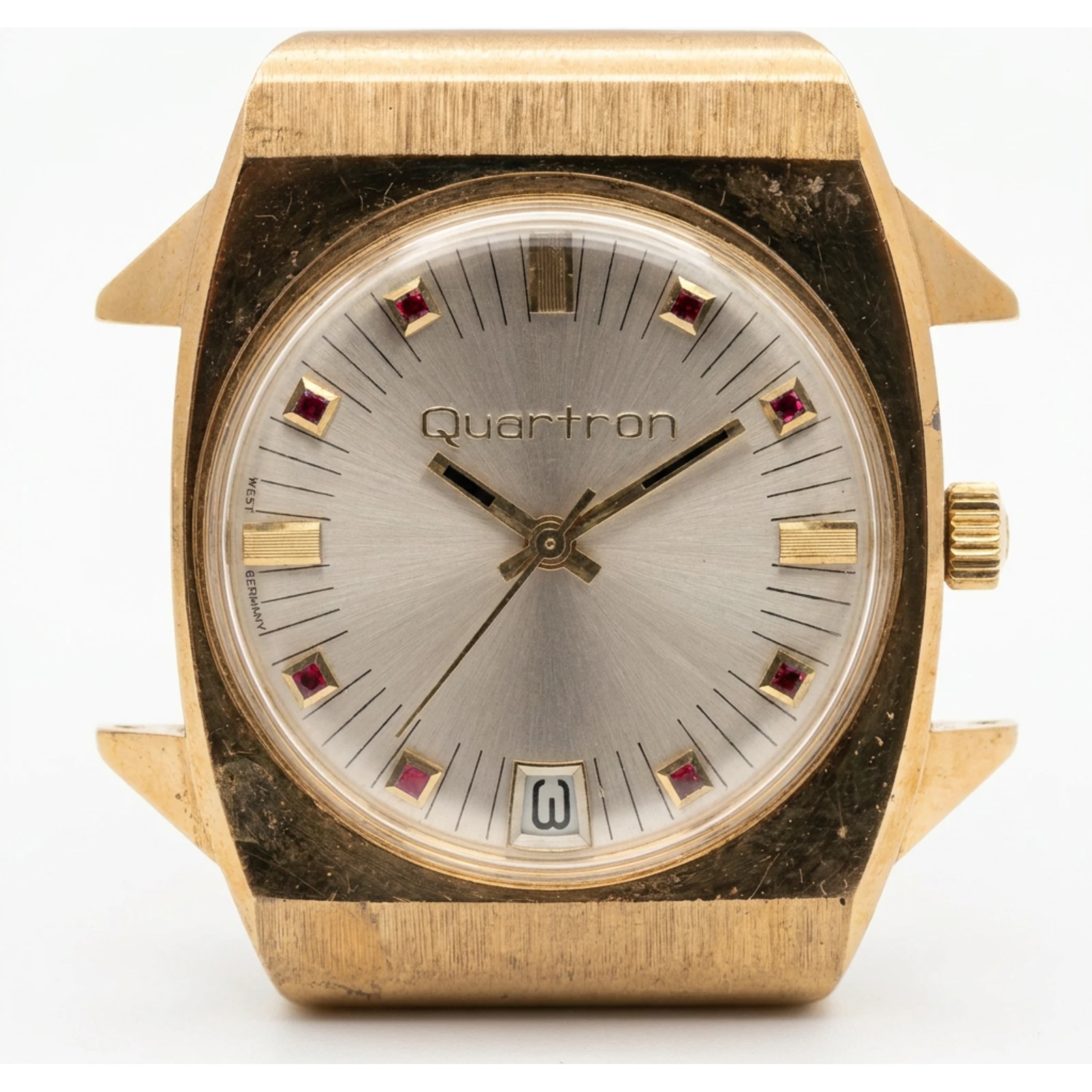 Timex Quartron Prototype Watch 1970 slug:quartron