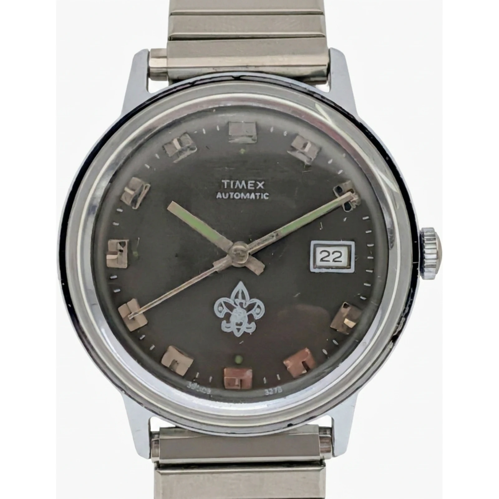 Timex Viscount Calendar BSA Scout Watch 390105 3272