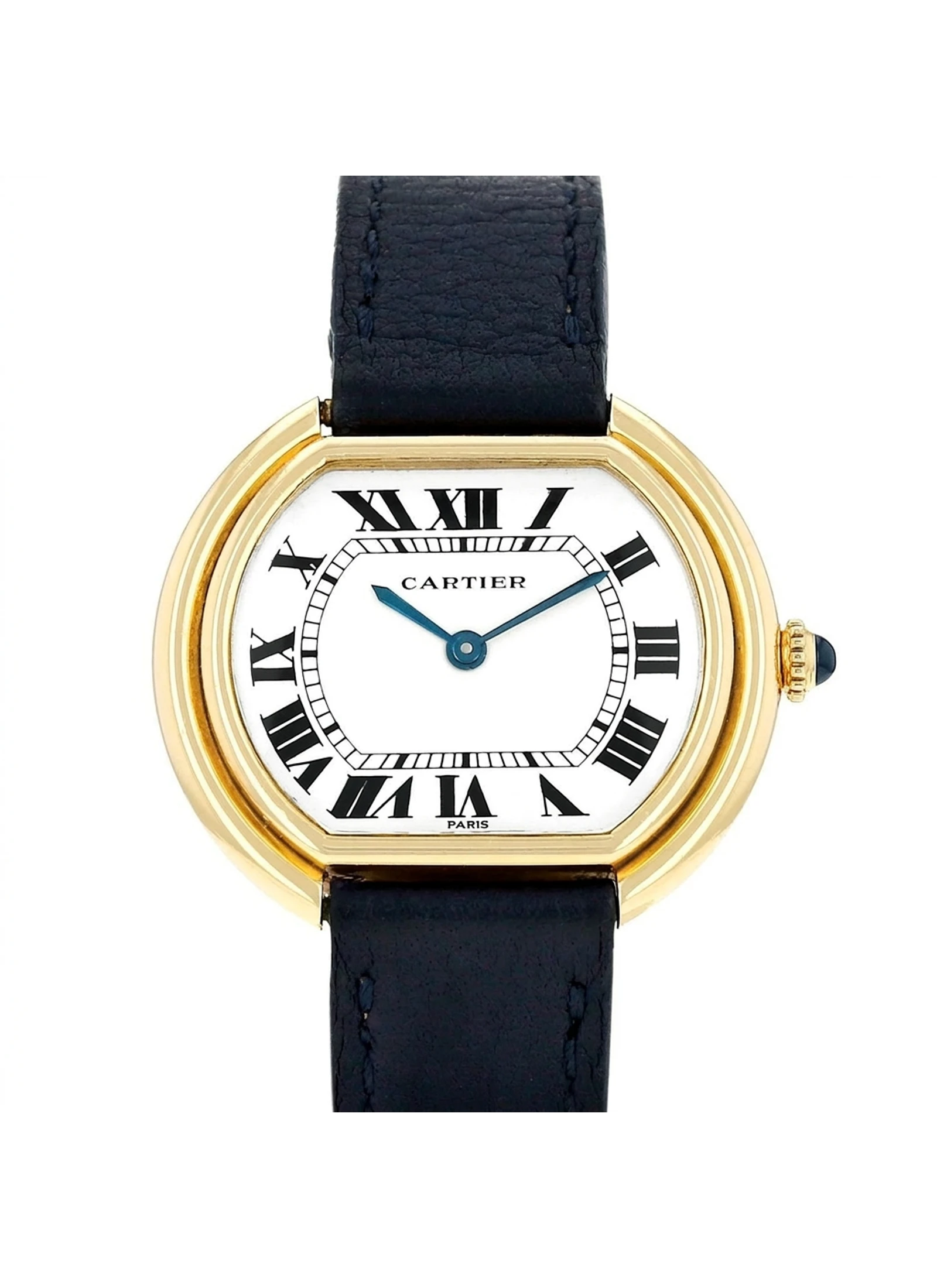 Ellipse en or jaune Cartier - 78091 Vers 1990